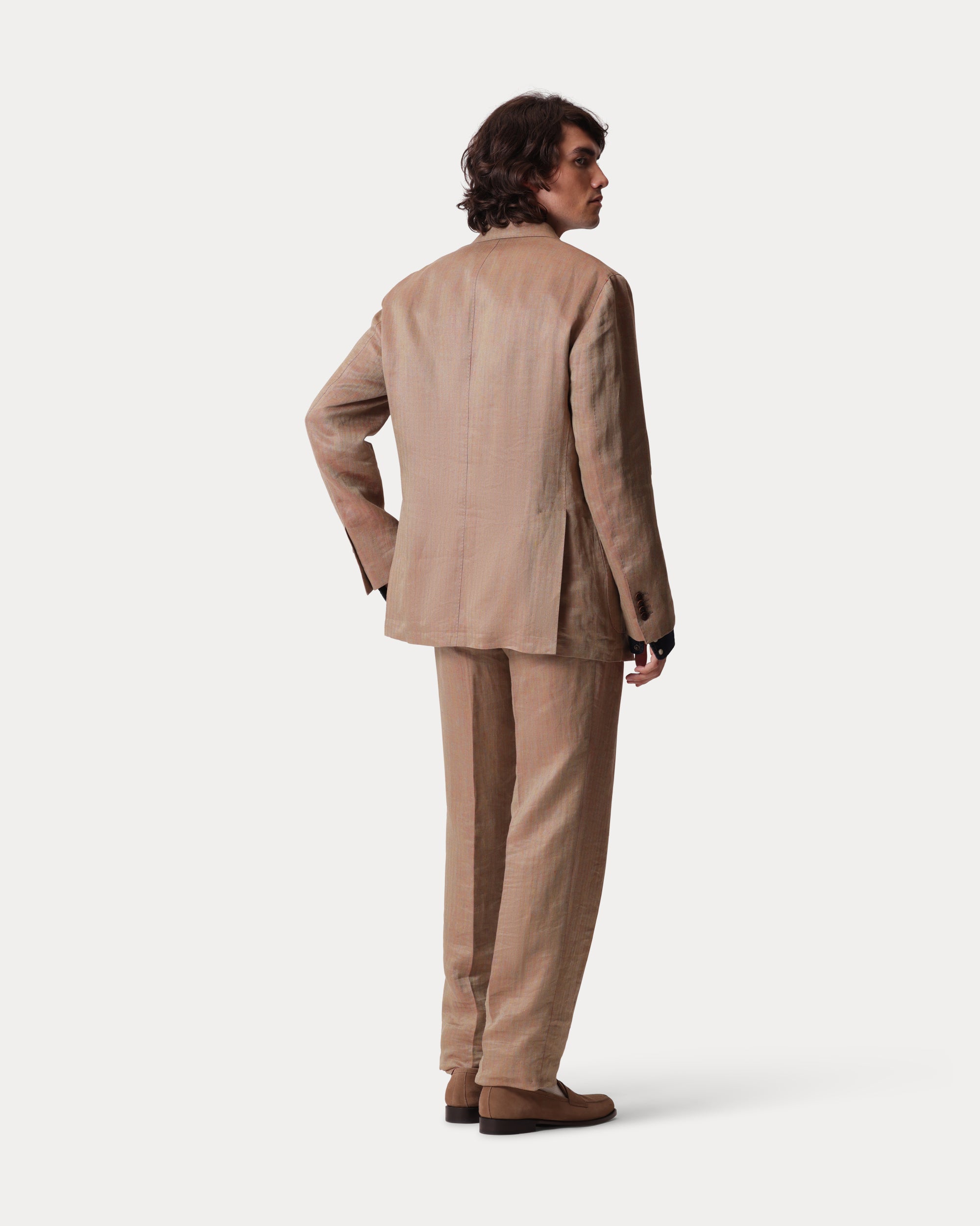Totò Abito Sartoriale in Lino "Solaro"