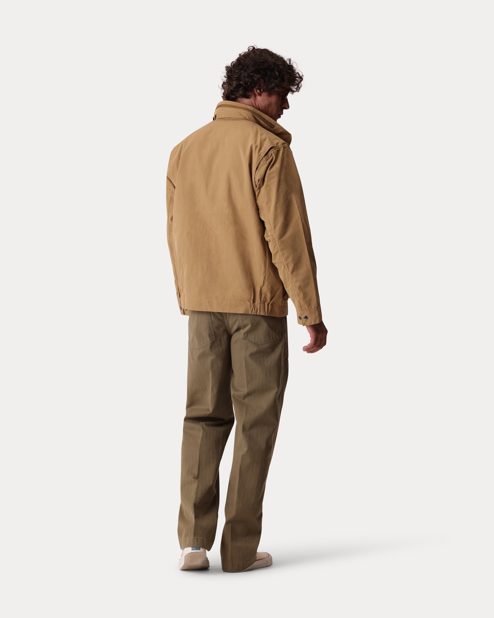 Tpage Nylon And Cotton Jacket