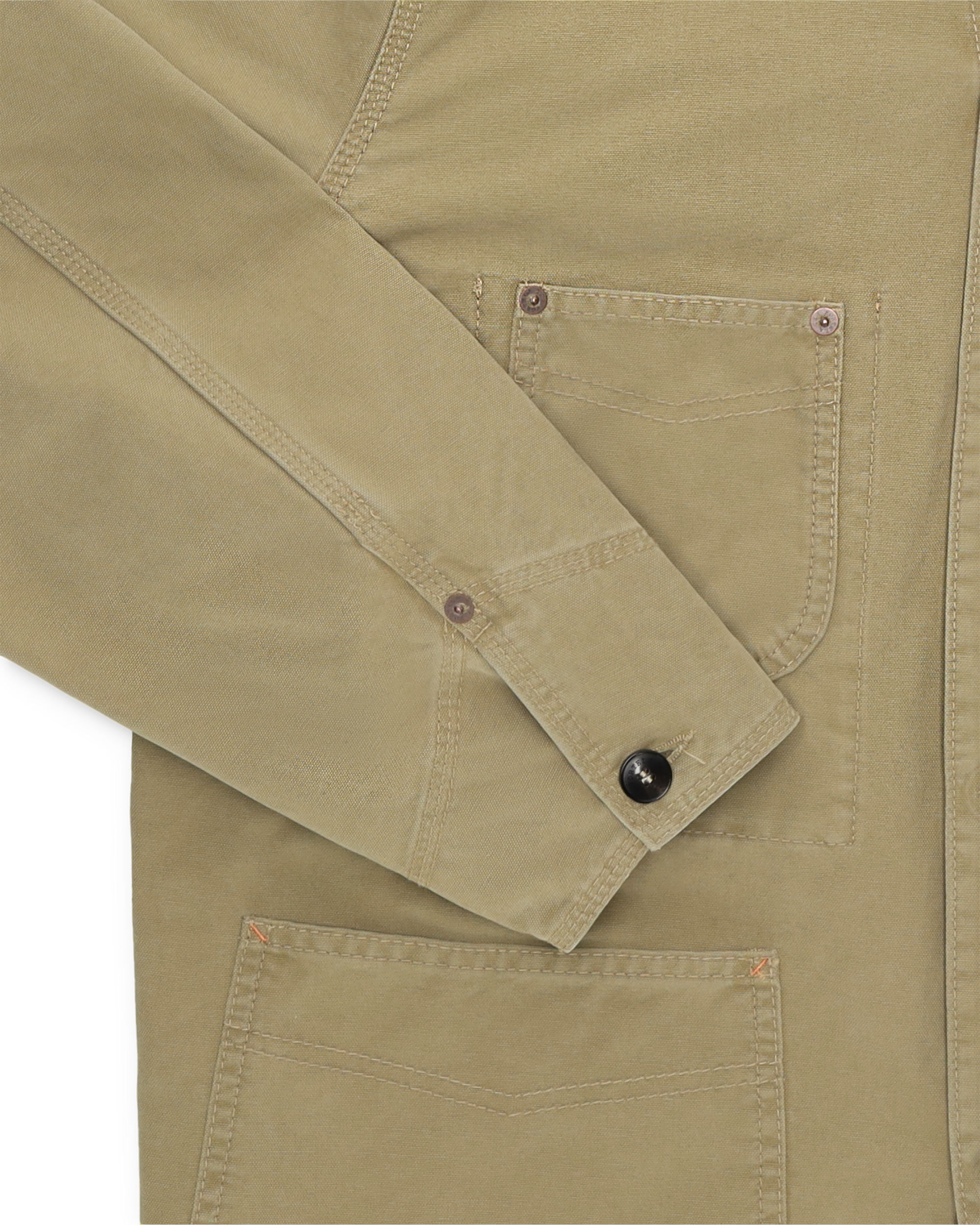 Trading Giacca In Canvas di Cotone