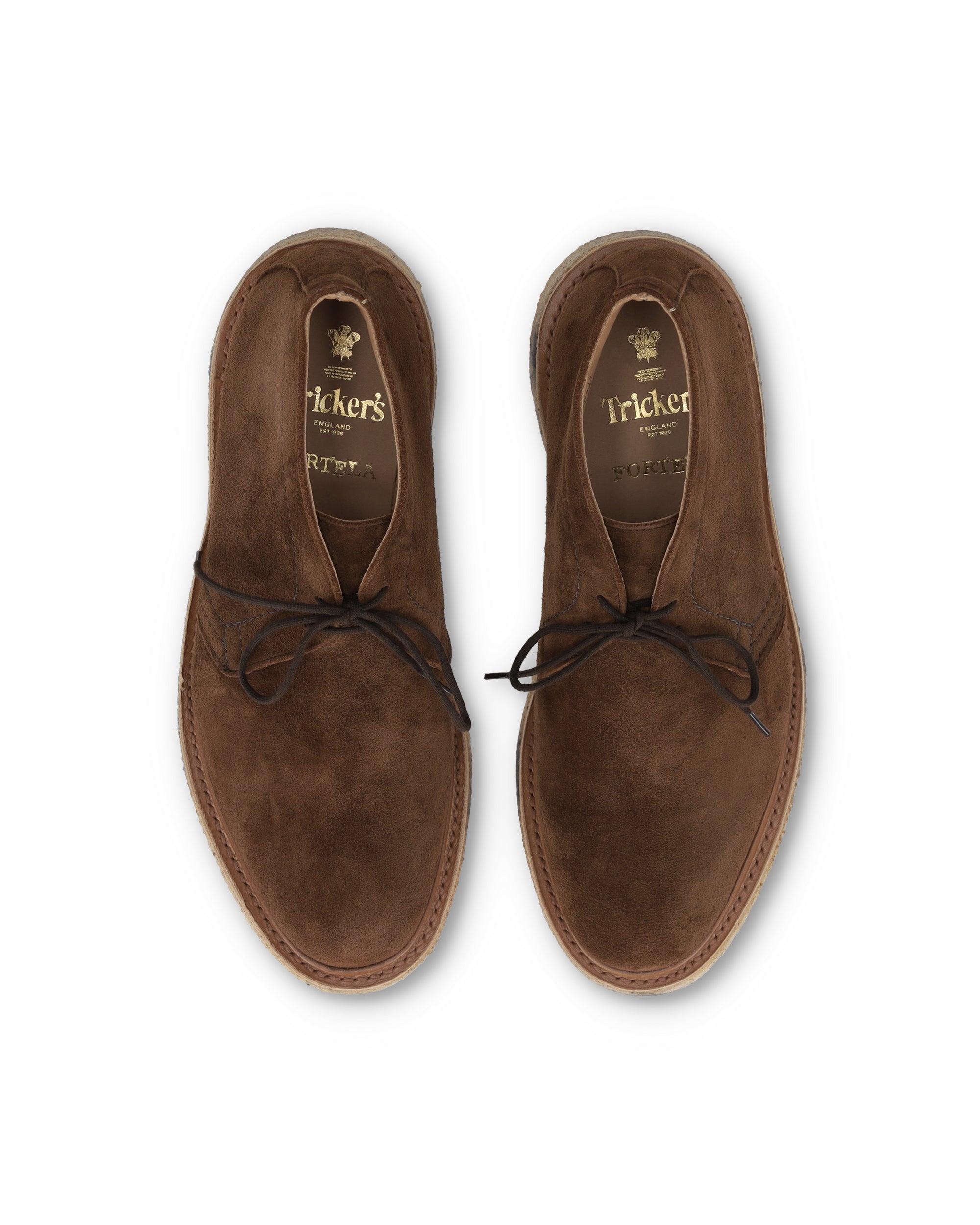 Trickers Stivali in Pelle Scamosciata