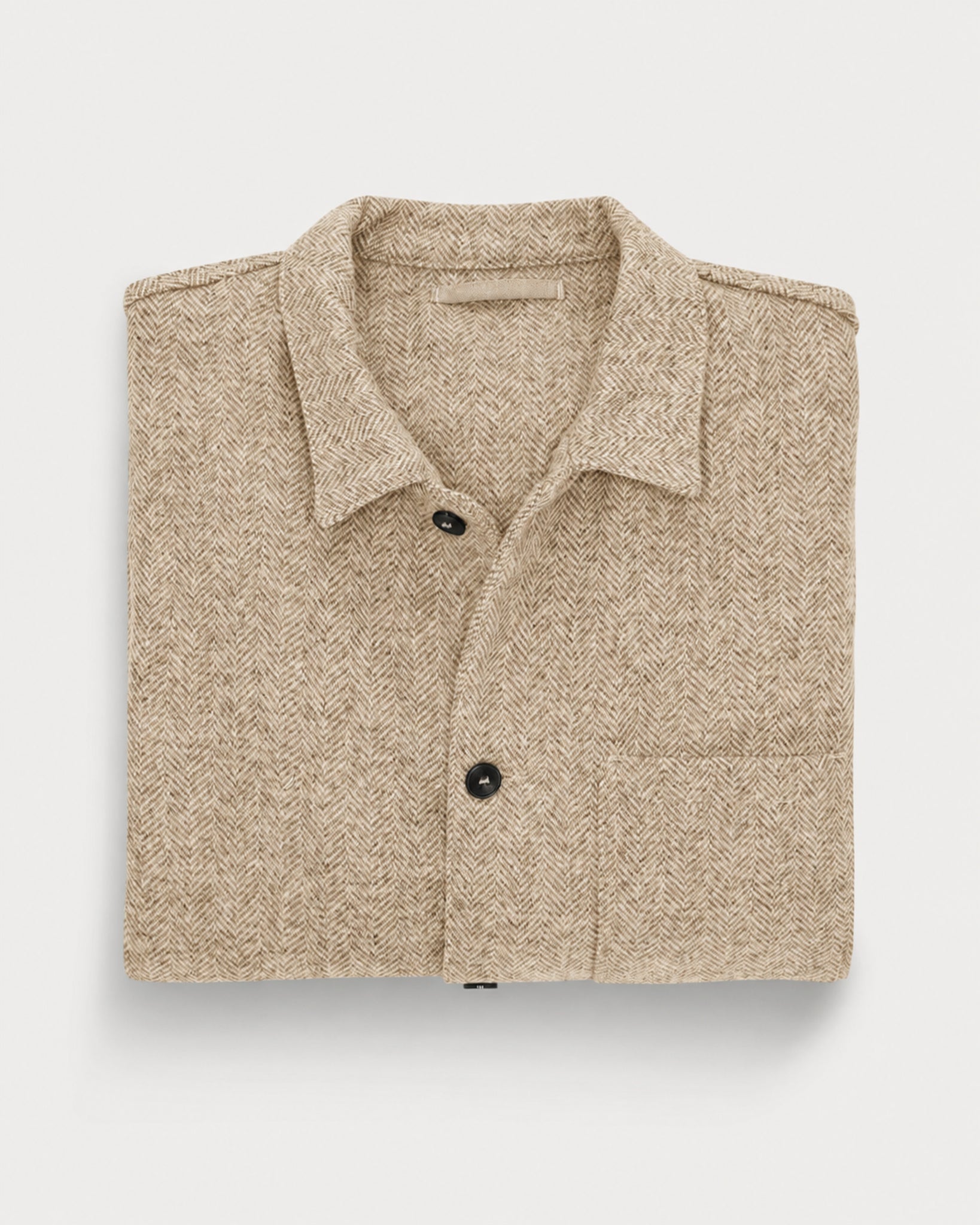 Tristan Giacca in Lana Herringbone