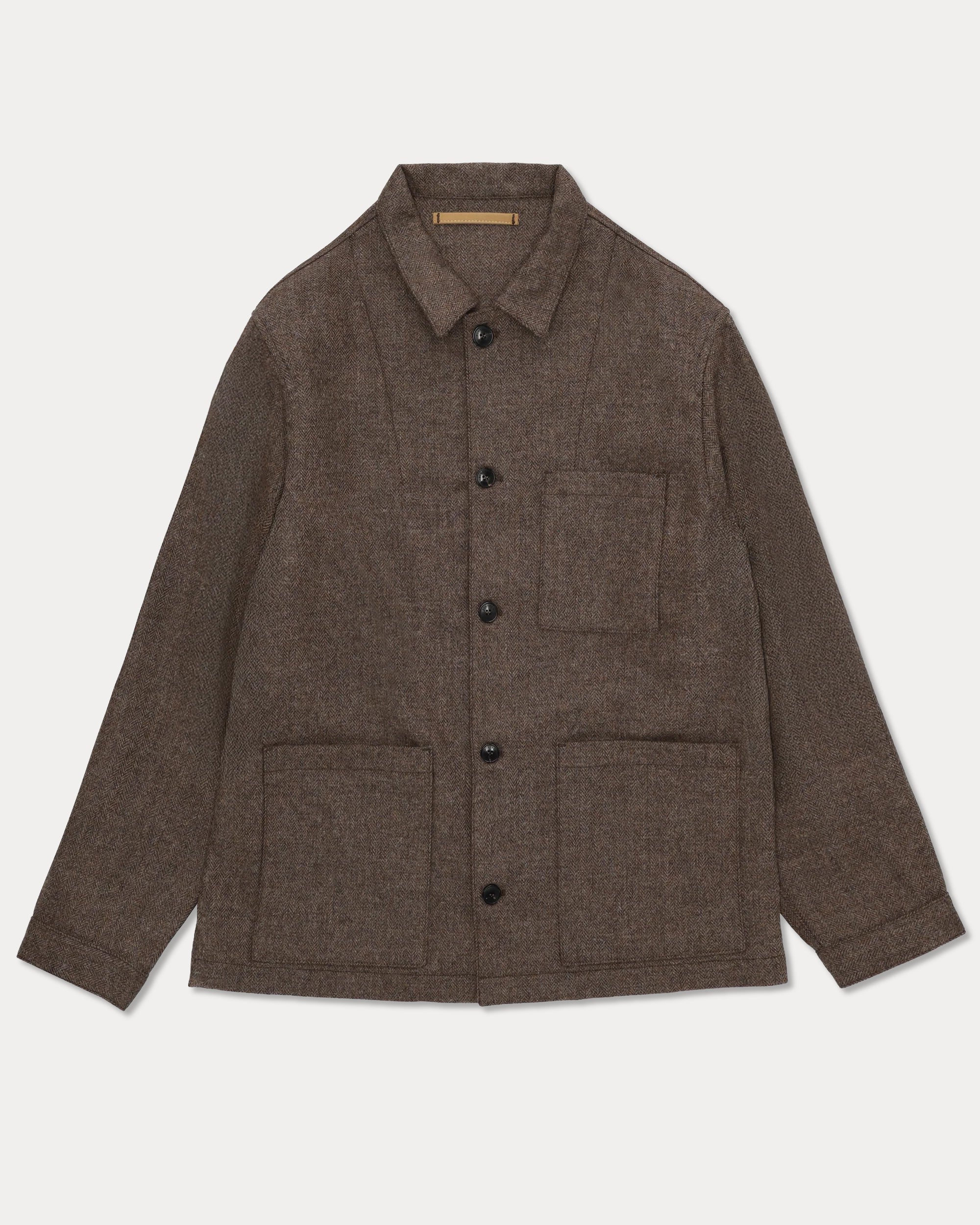 Tristan Giacca in Lana Herringbone