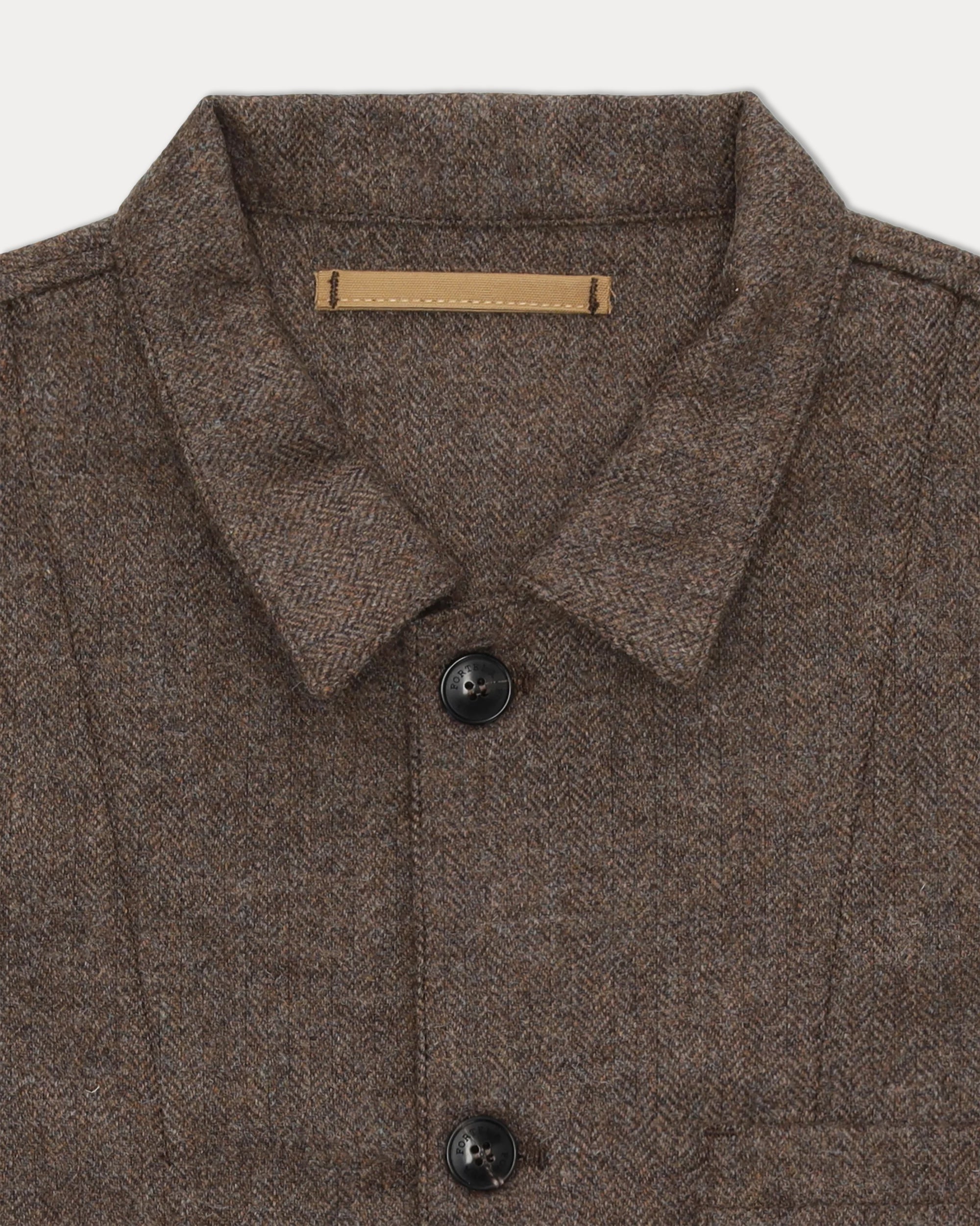 Tristan Giacca in Lana Herringbone
