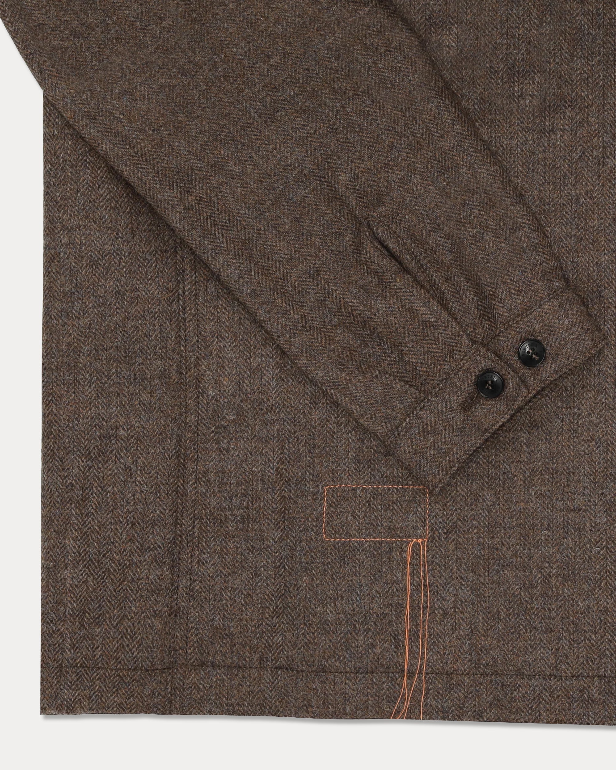 Tristan Giacca in Lana Herringbone