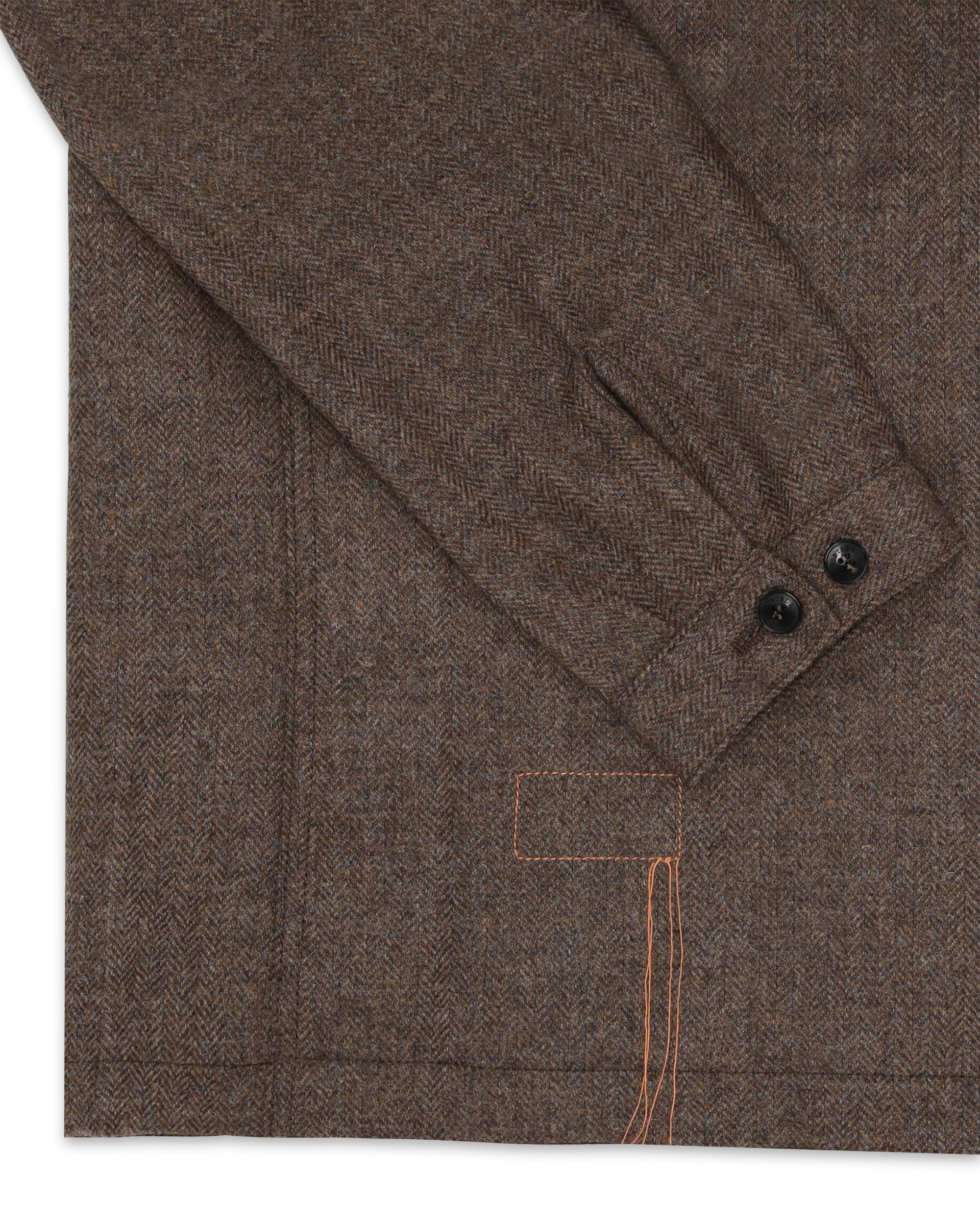 Tristan Giacca in Lana Herringbone