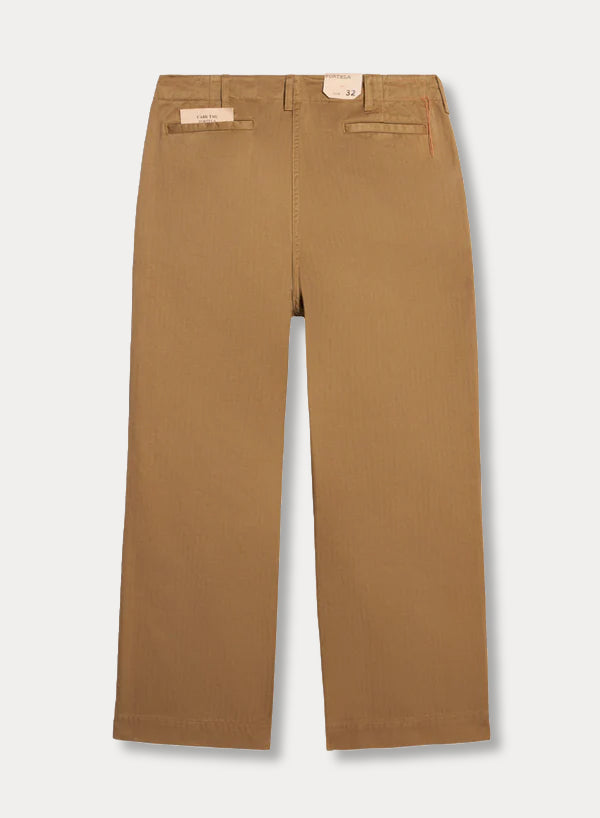 Trucking Pantaloni In Herringbone Di Cotone