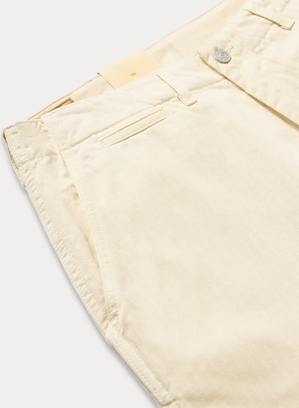 Trucking Cotton Herringbone Pants