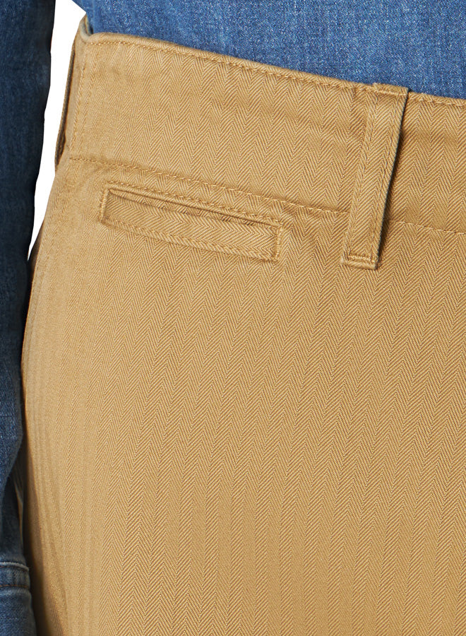 Trucking Pantaloni In Herringbone Di Cotone