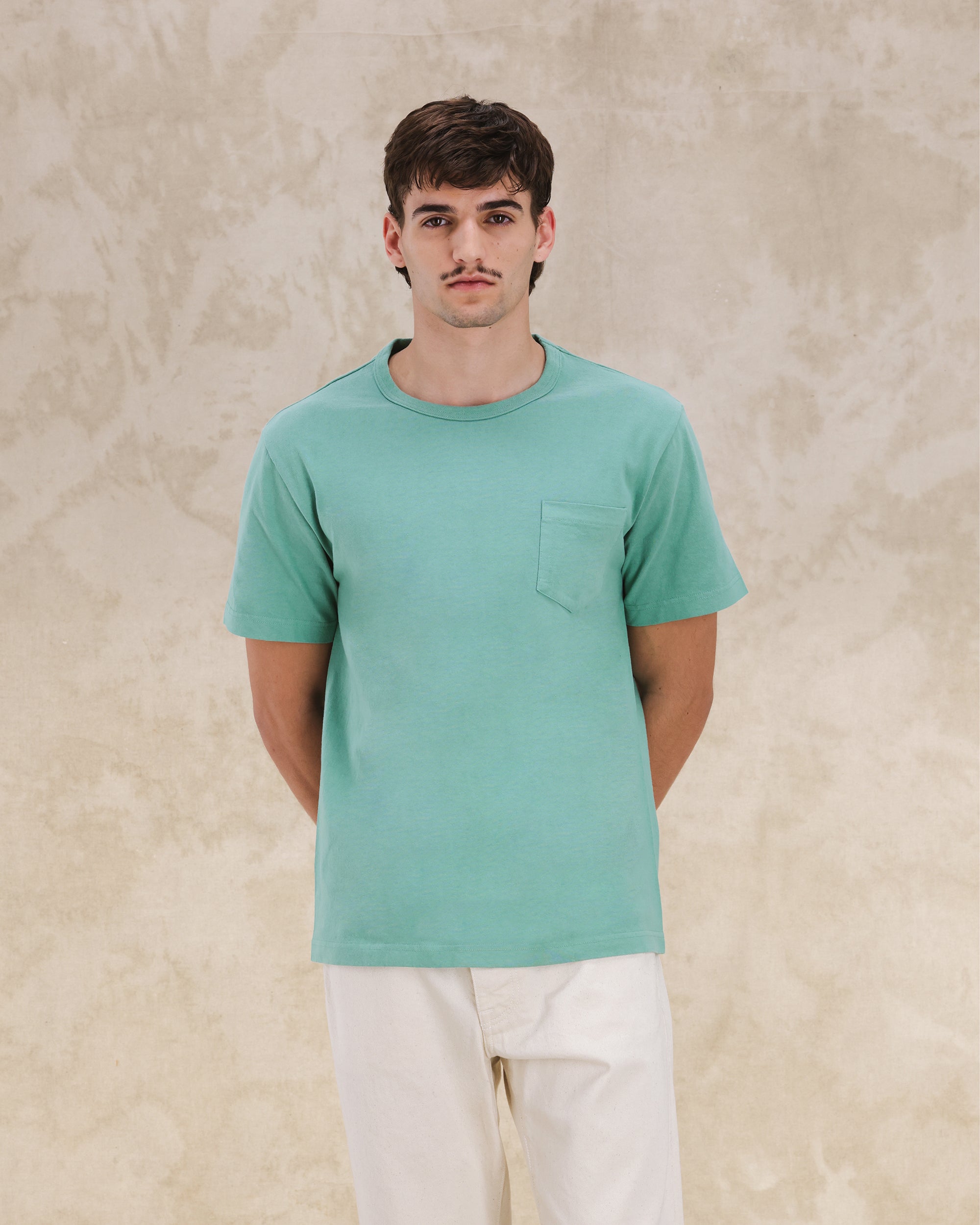 Tubejp T-Shirt Con Taschino In Cotone