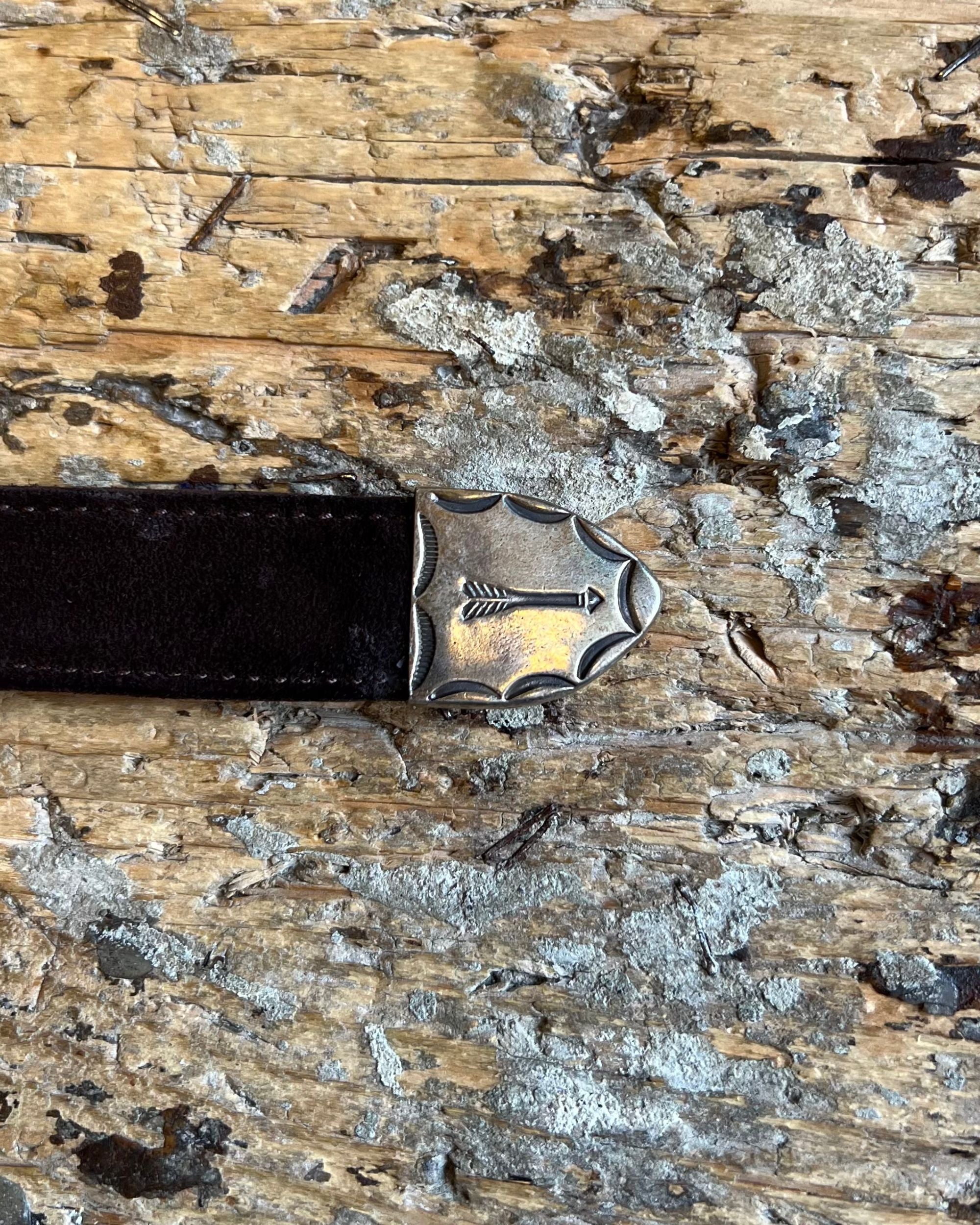 Turquoise Cintura in Pelle con Turchesi