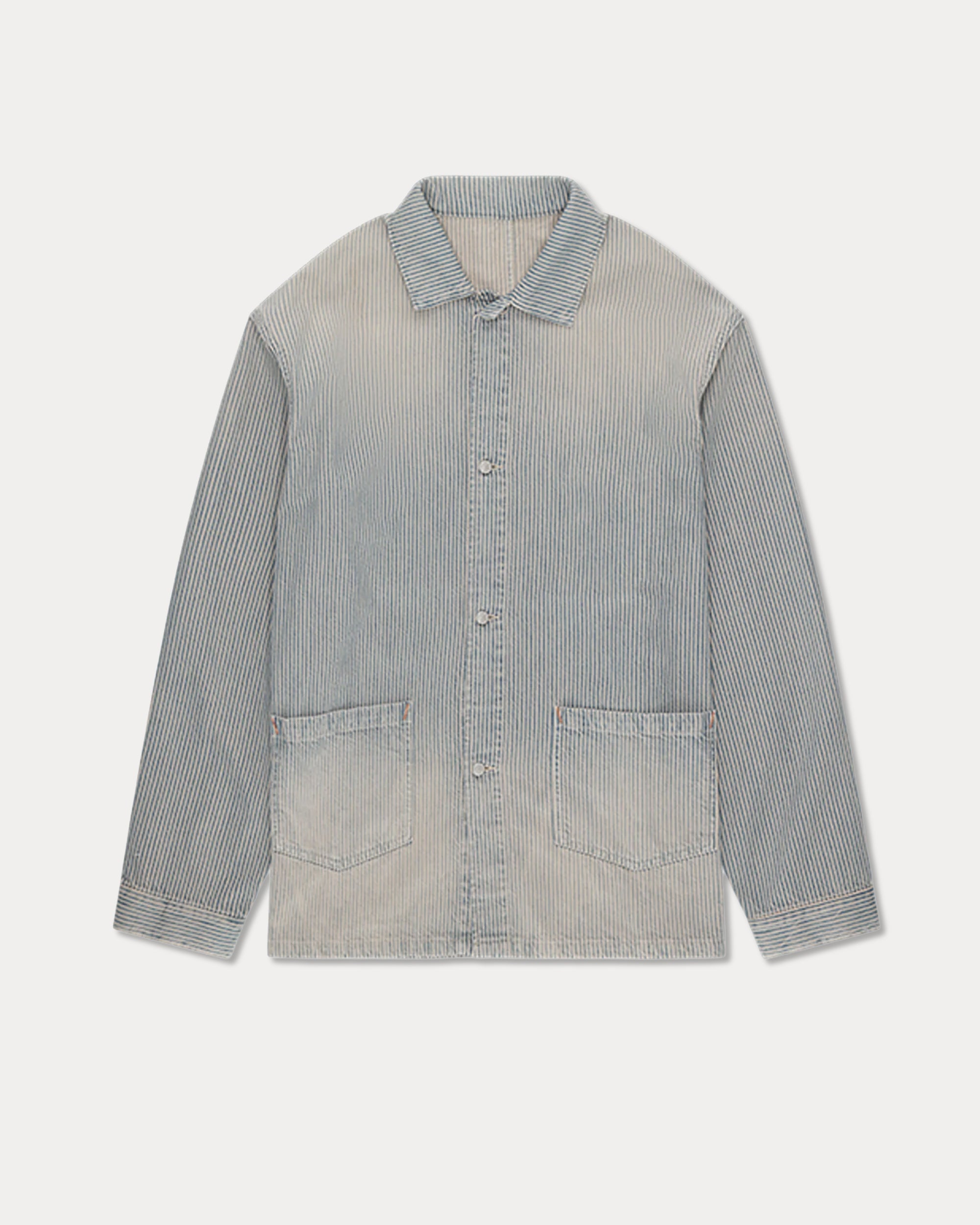 Underminer Giacca In Denim Gessato