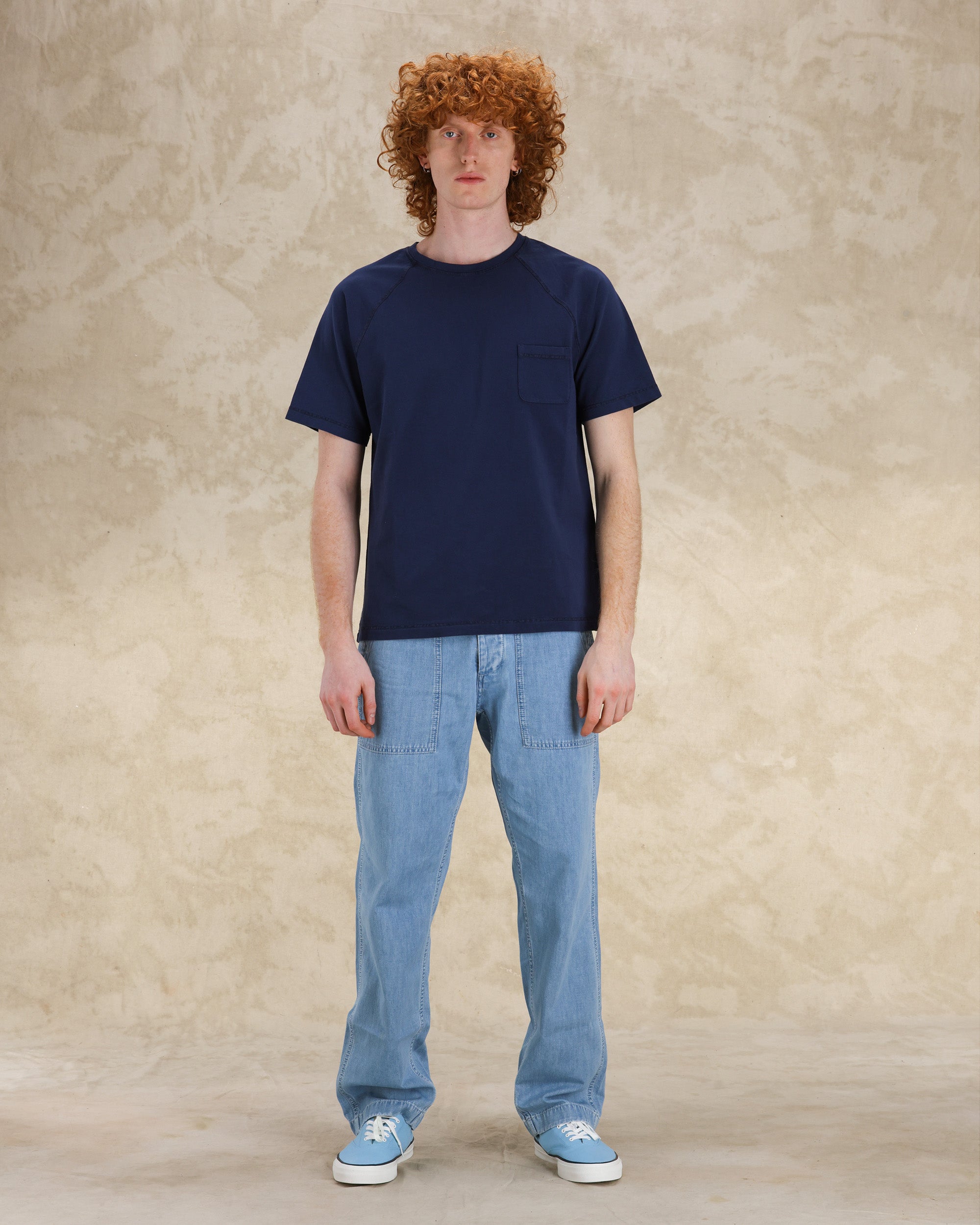 Vermont T-Shirt In Jersey Con Taschino