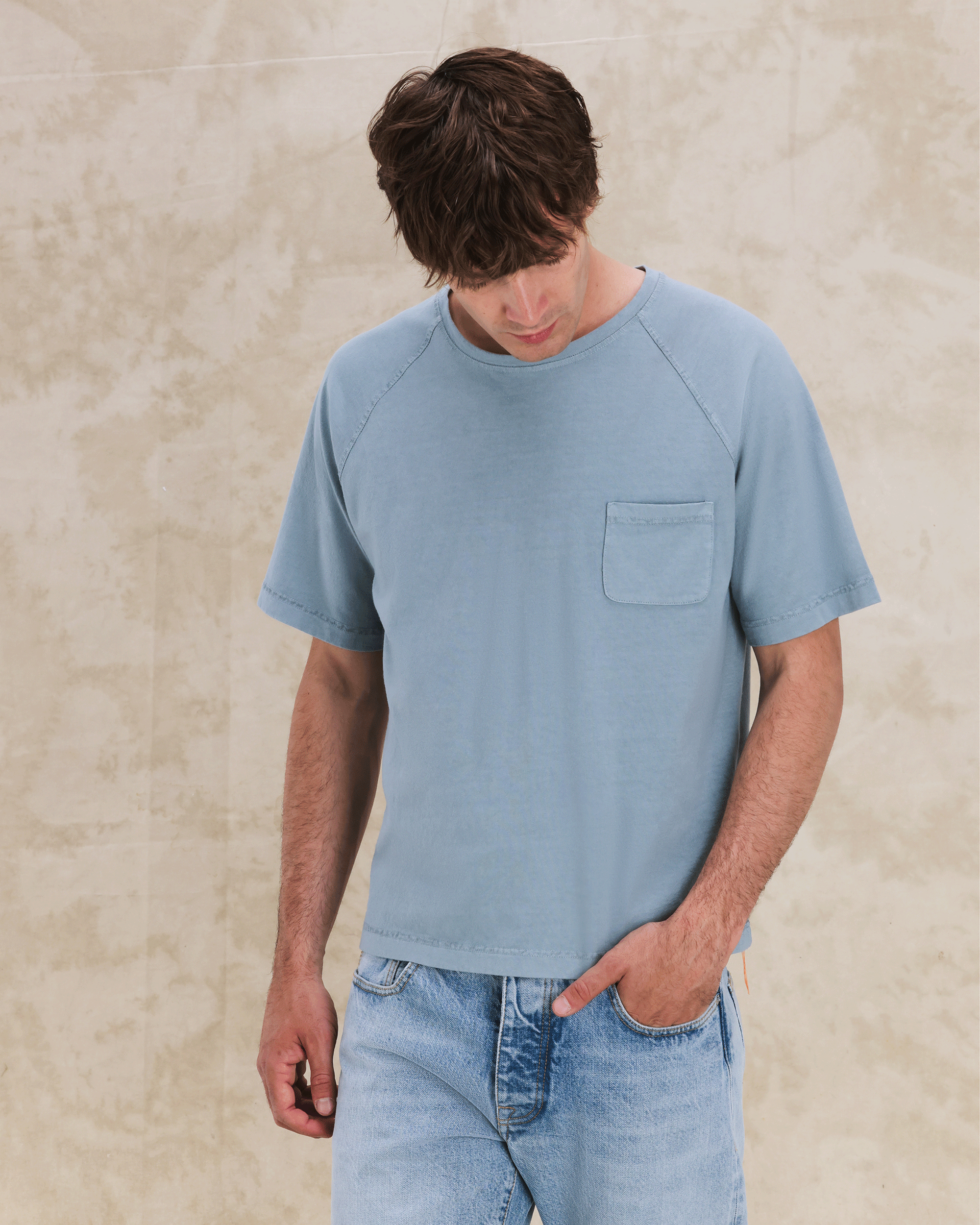 Vermont T-Shirt In Jersey Con Taschino