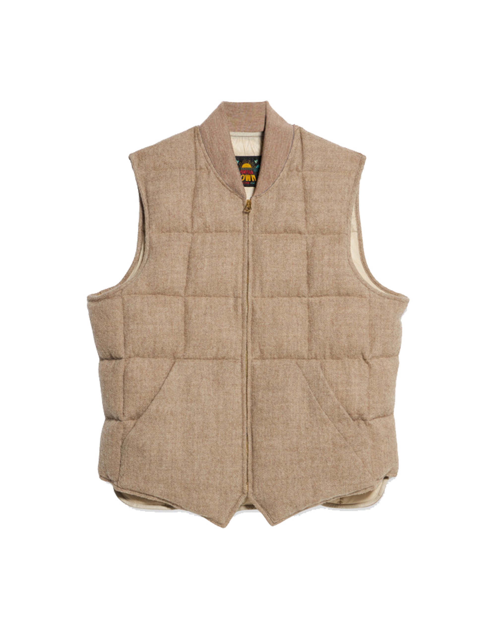 Vest Gilet Smanicato In Lana