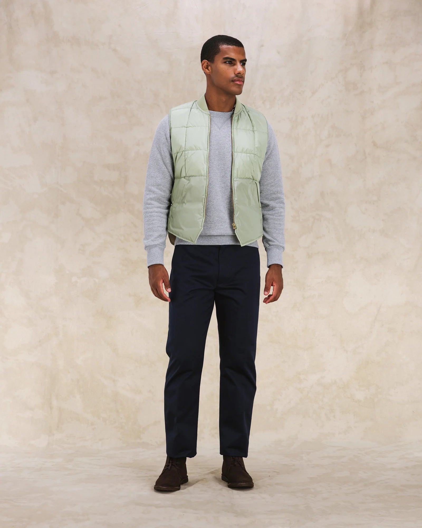 Vest2 Gilet Smanicato In Nylon Con Interno Camouflage