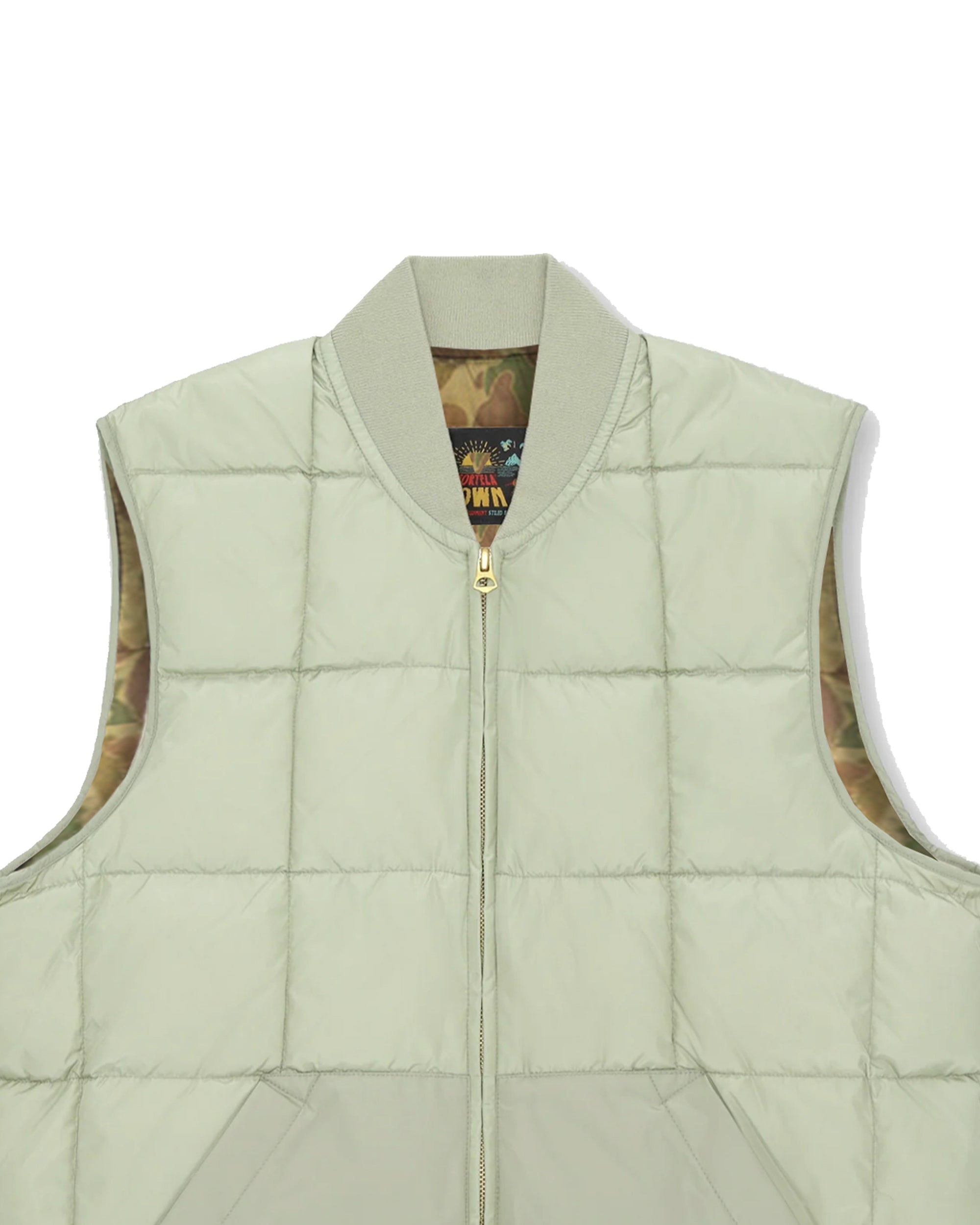 Vest2 Gilet Smanicato In Nylon Con Interno Camouflage