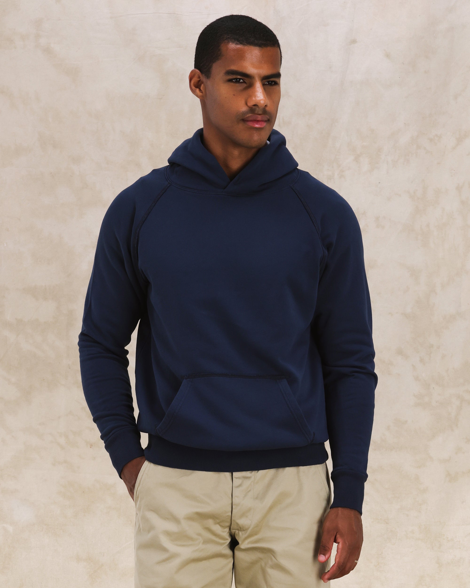 Vintagehood Felpa in Jersey Felpato Con Cappuccio