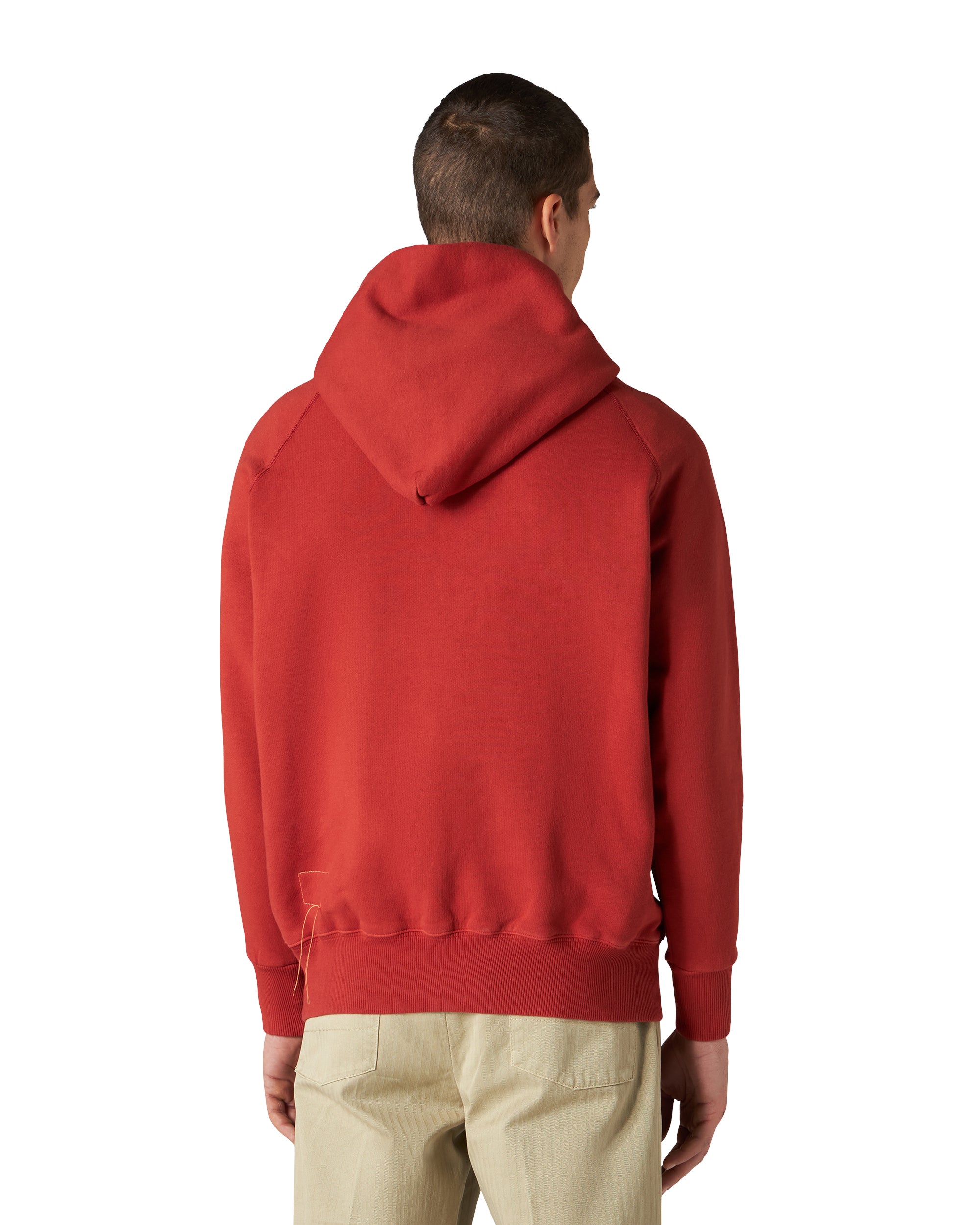 Vintagehood Felpa in Jersey Garzato Con Cappuccio