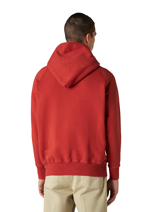 Vintagehood Felpa in Jersey Felpato Con Cappuccio