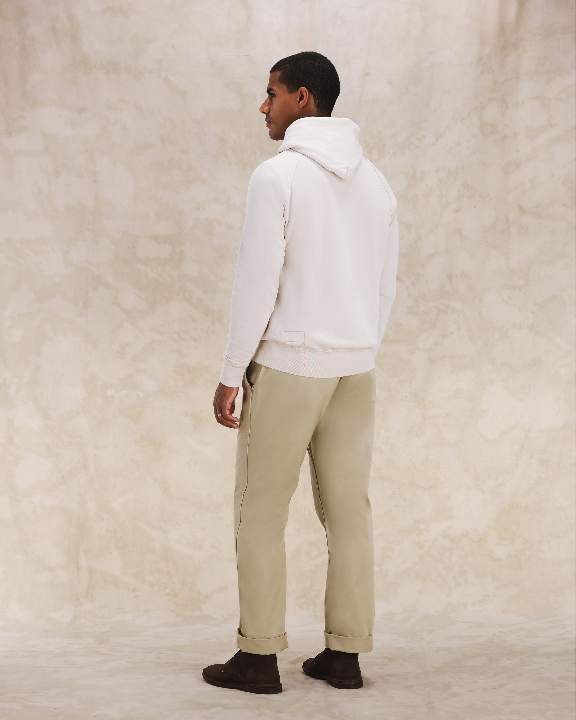 Vintagehood Felpa in Jersey Felpato Con Cappuccio