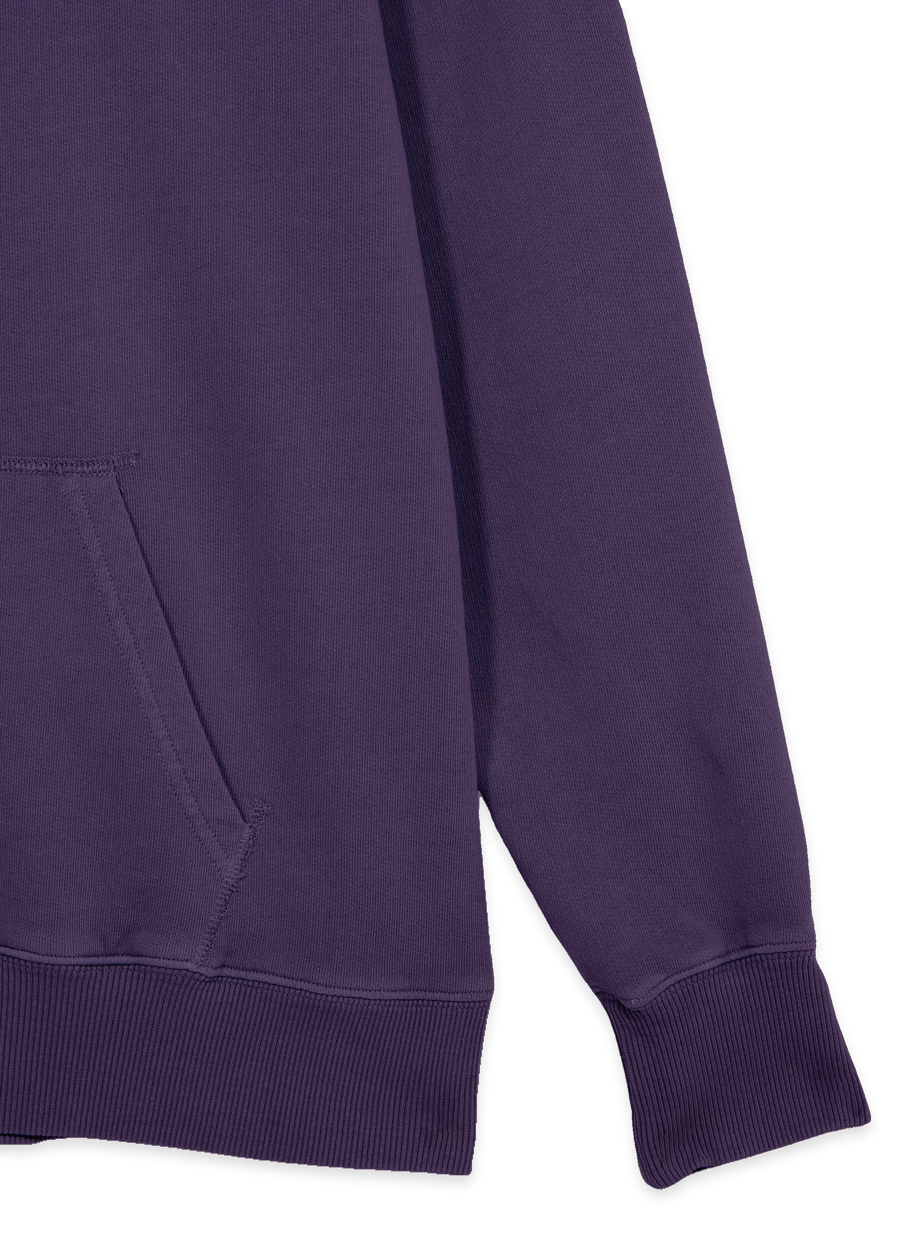 Vintagehood Felpa in Jersey Felpato Con Cappuccio