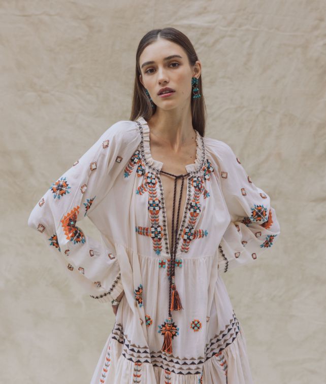 Arsia Kaftan Embroidered