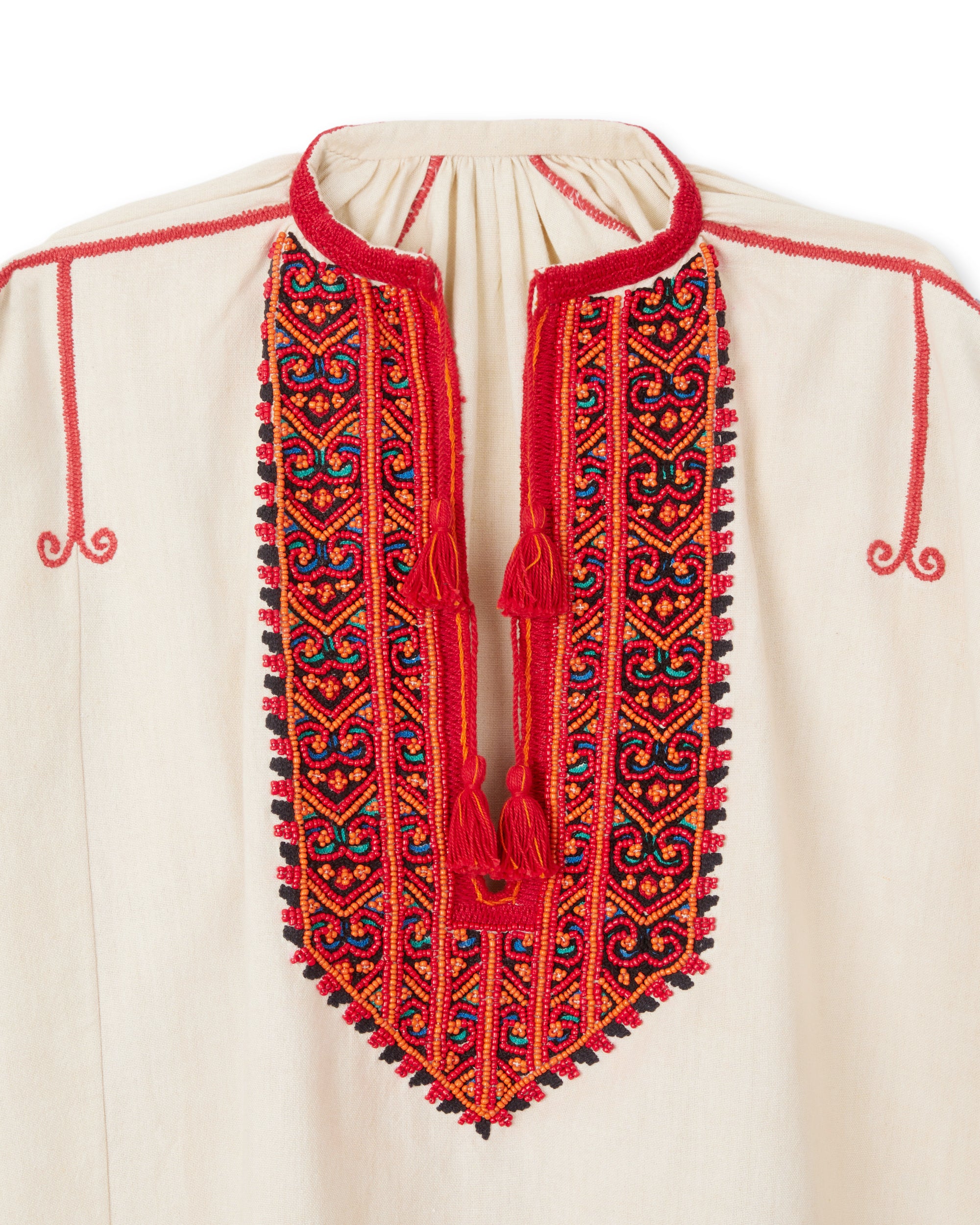 Afra Abito in Cotone Ricamato