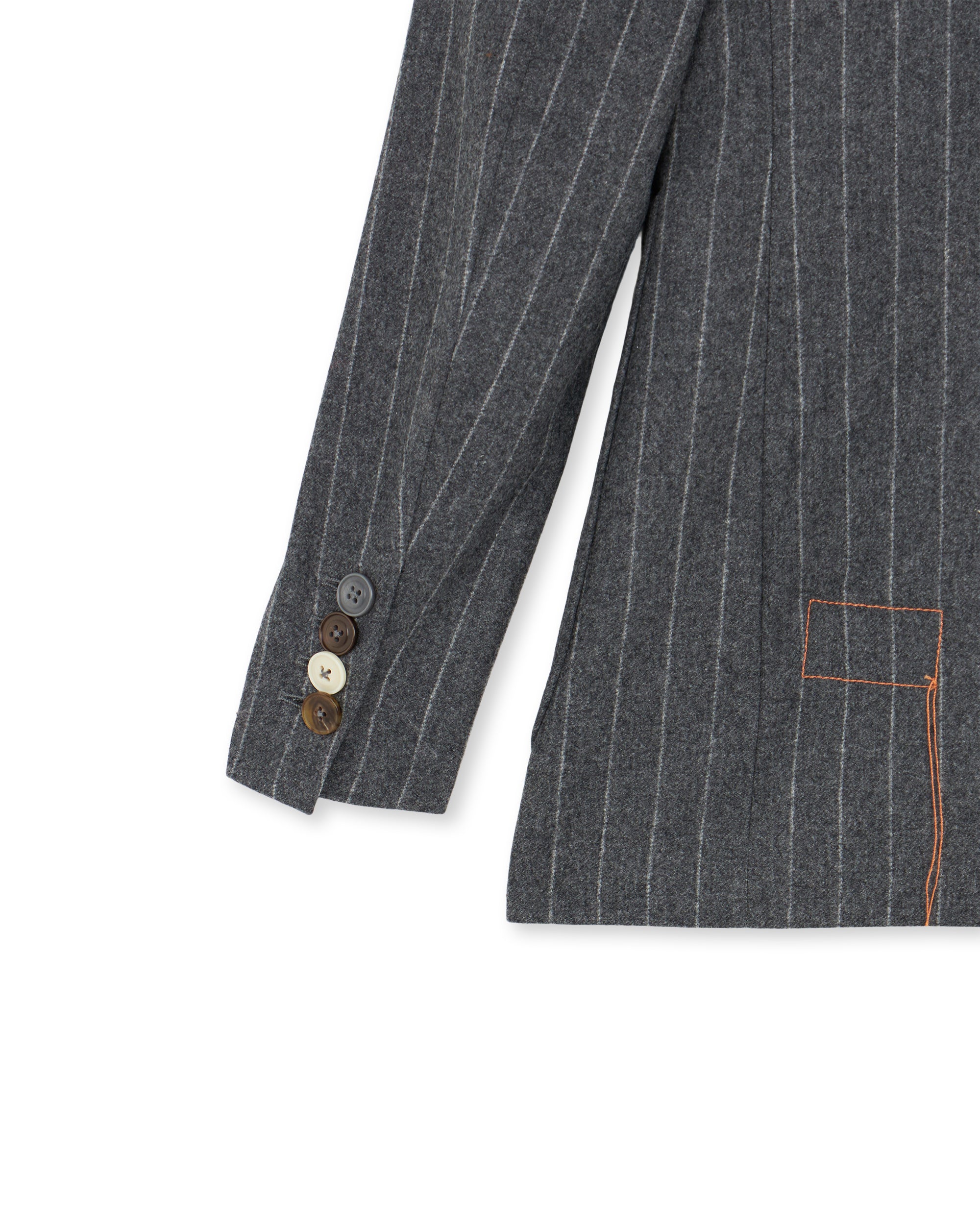 Brandy Jacket Classic Double-breasted Pinstripe