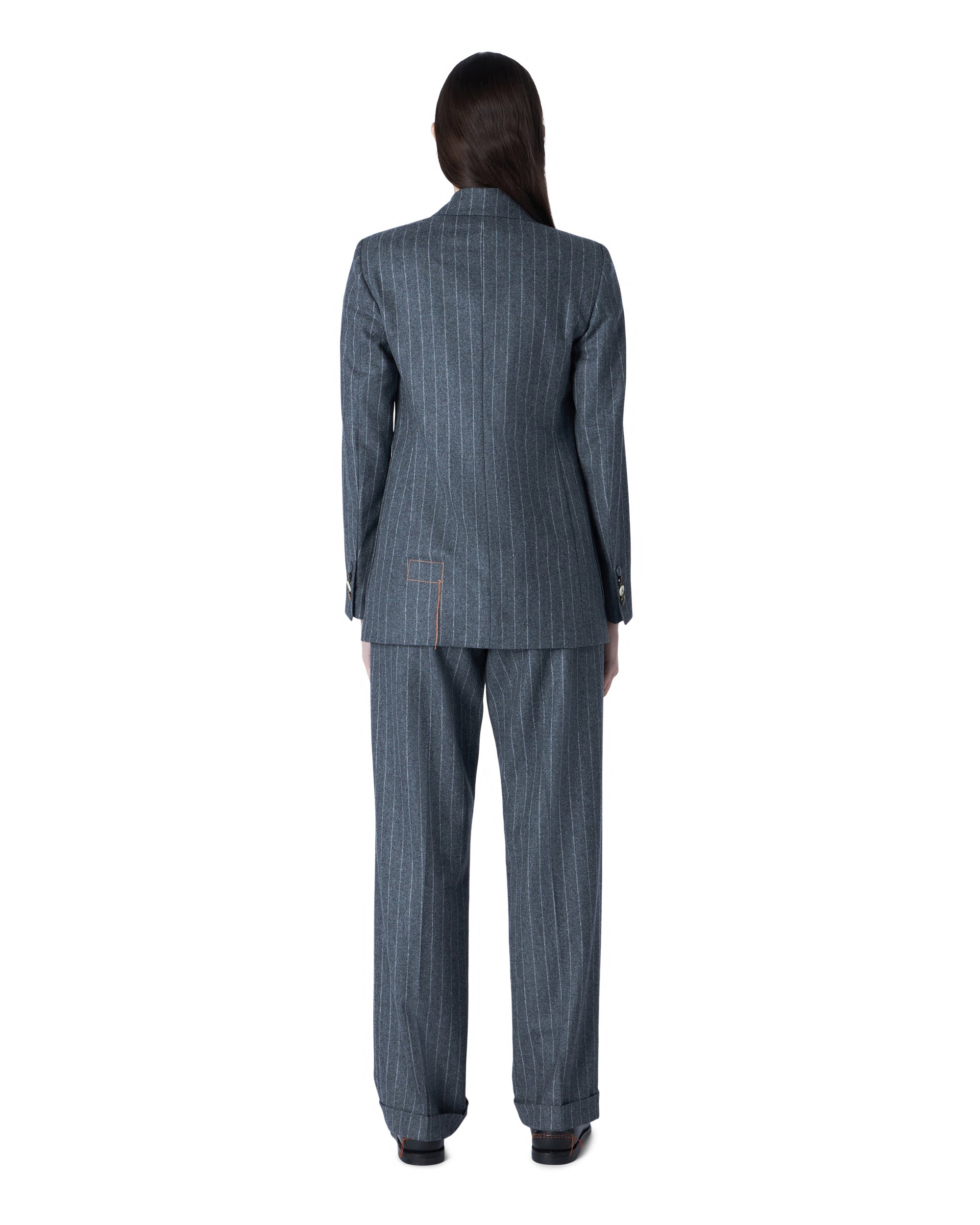 Brandy Jacket Classic Double-breasted Pinstripe