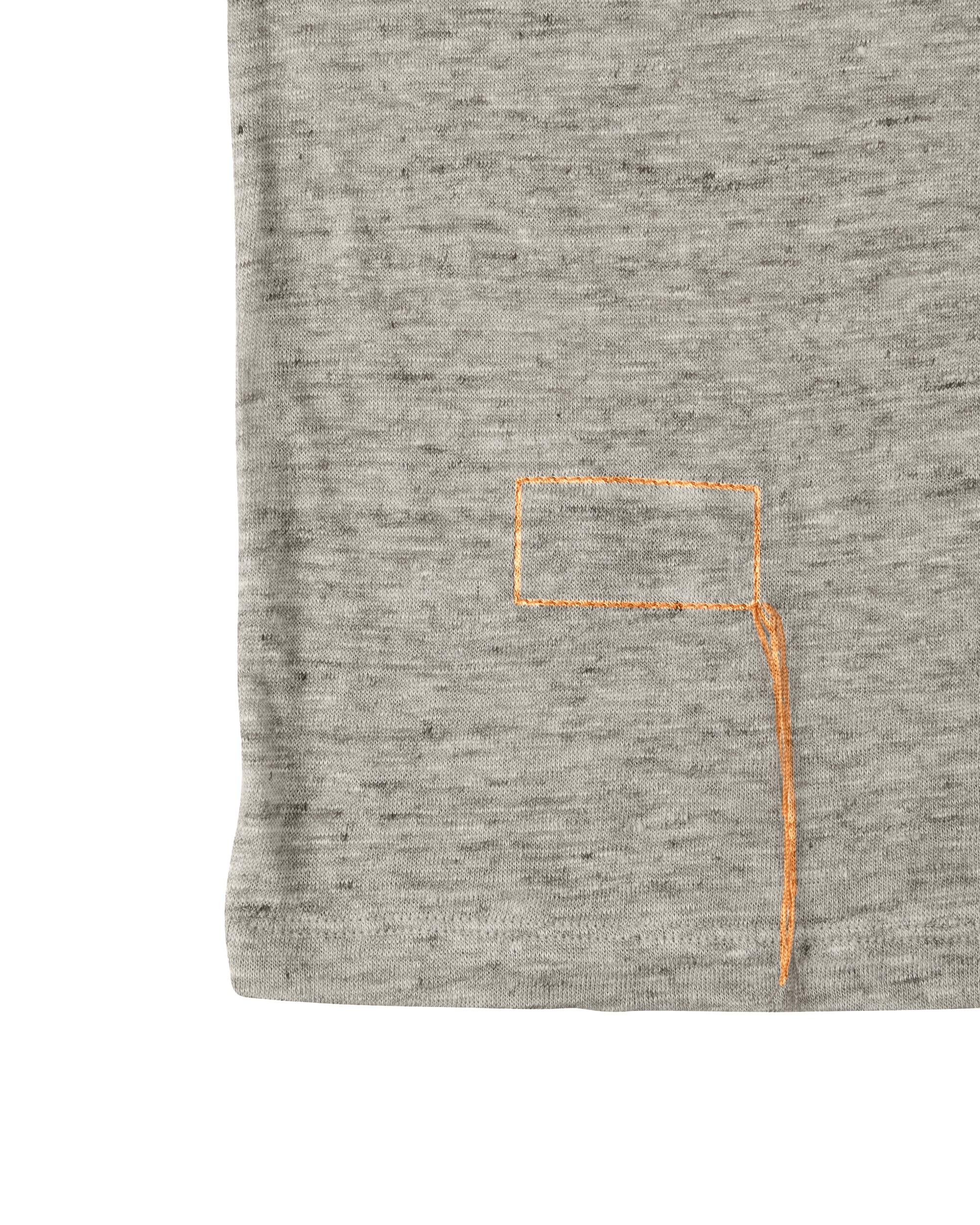 Cara T-Shirt Manica Lunga in Lino Melange