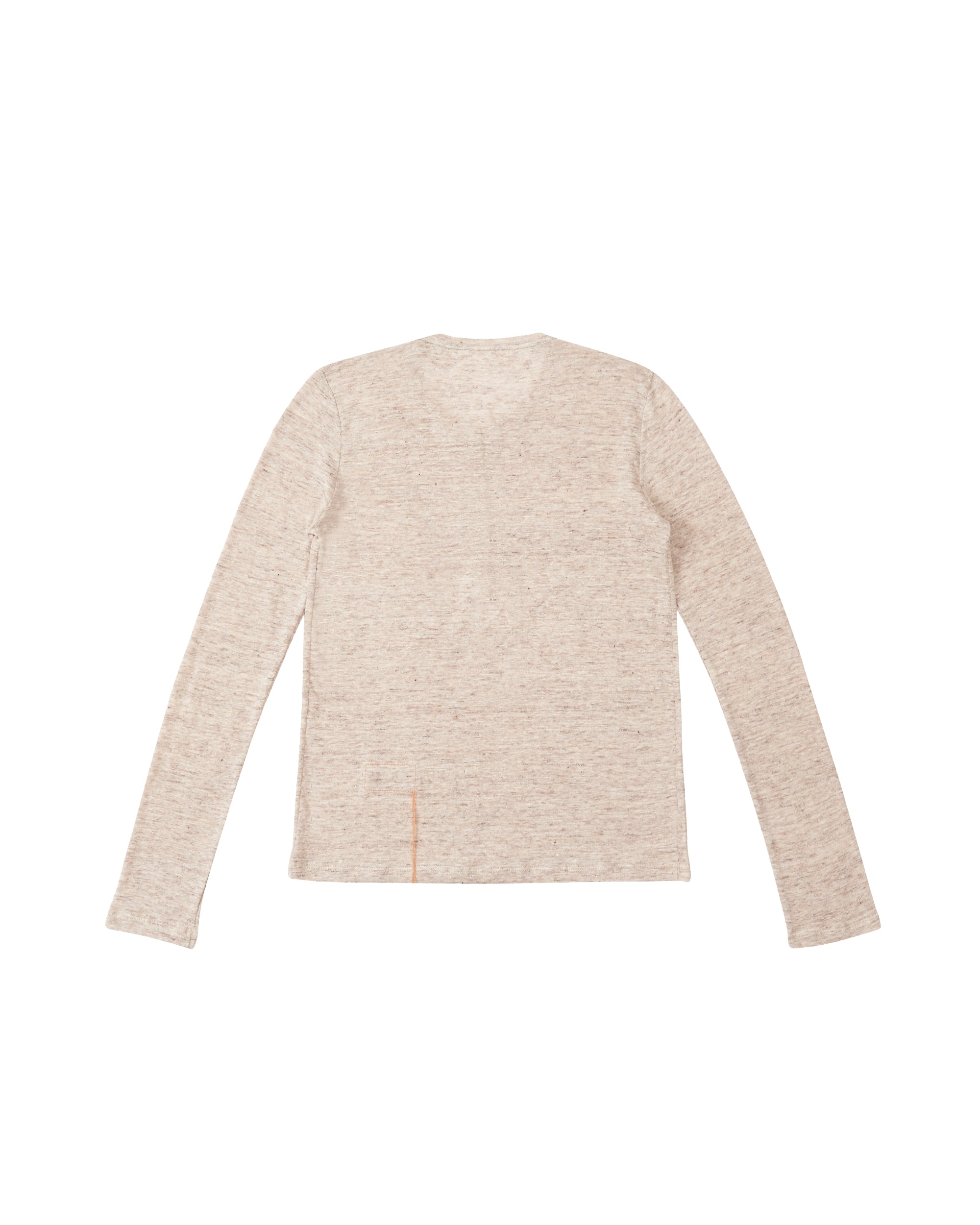 Coralie T-Shirt Serafino in Lino Melange