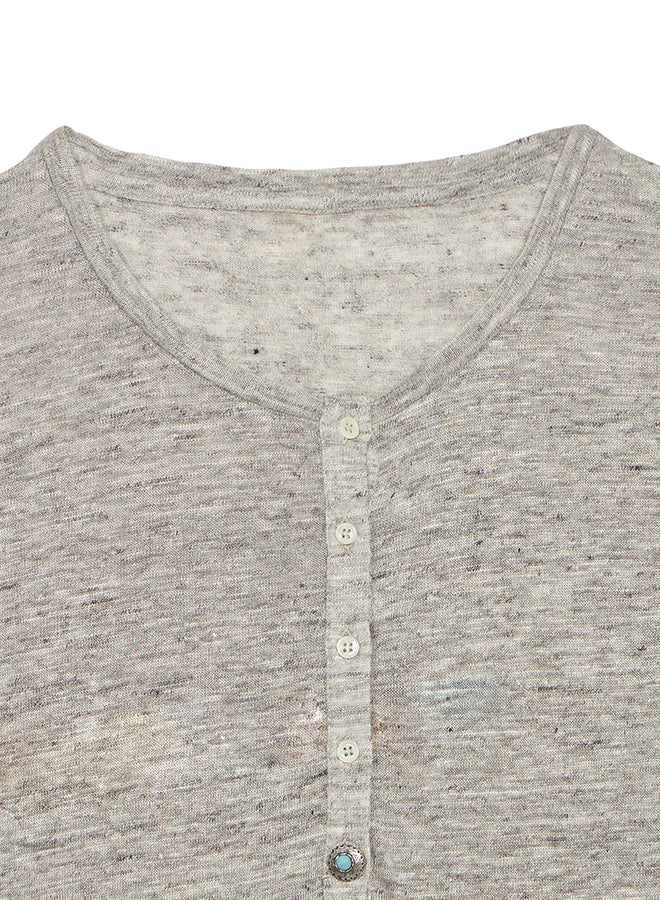 Coralie Seraph Melange Linen T-Shirt