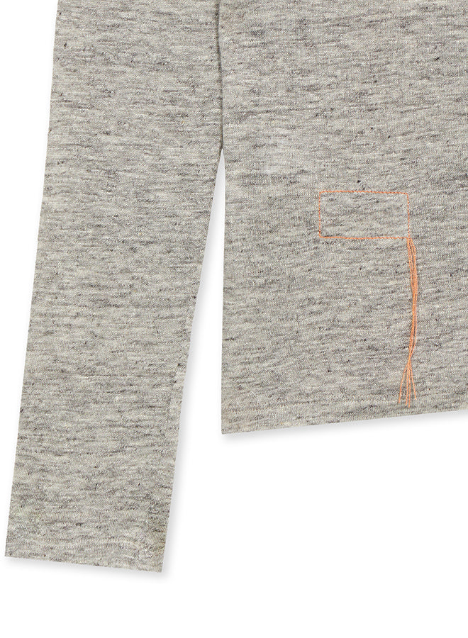 Coralie Seraph Melange Linen T-Shirt