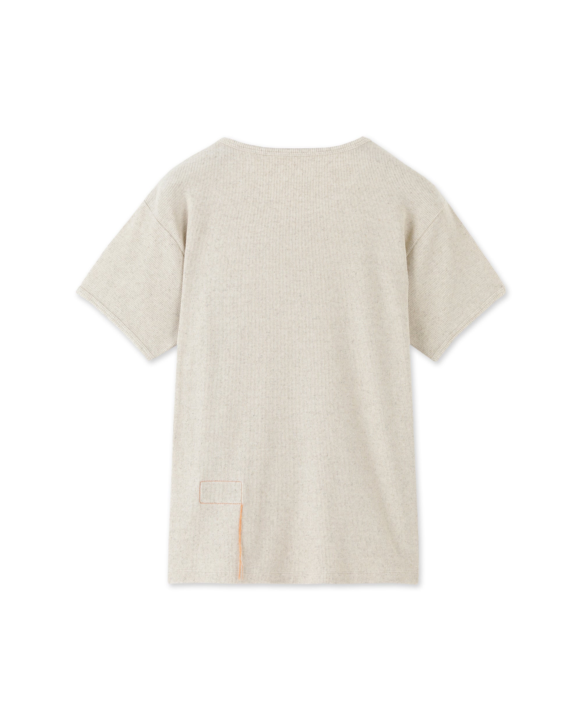 Courtney T-Shirt in Cotone Lino a Coste