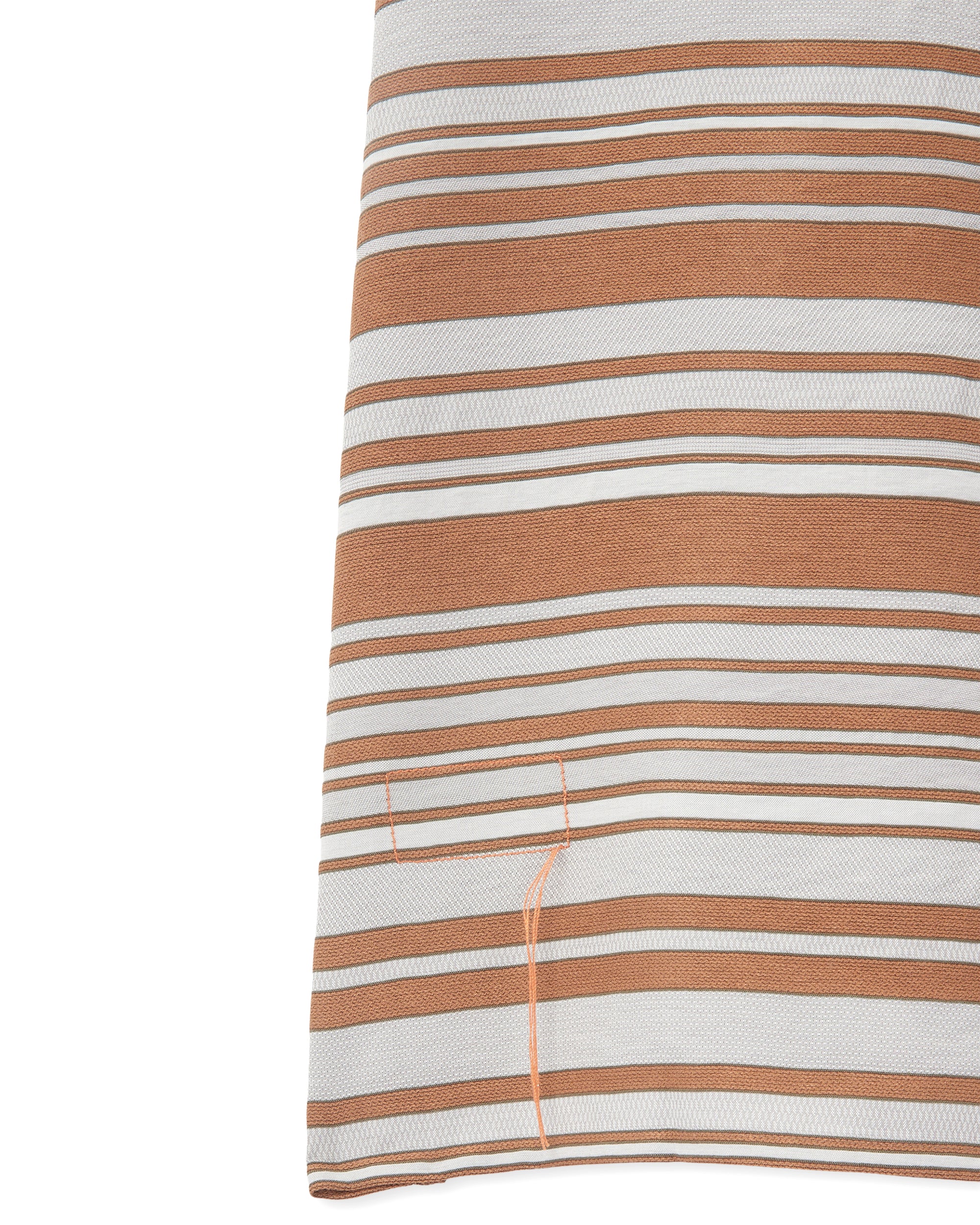 Danush Striped Dress with Turquoises Laces