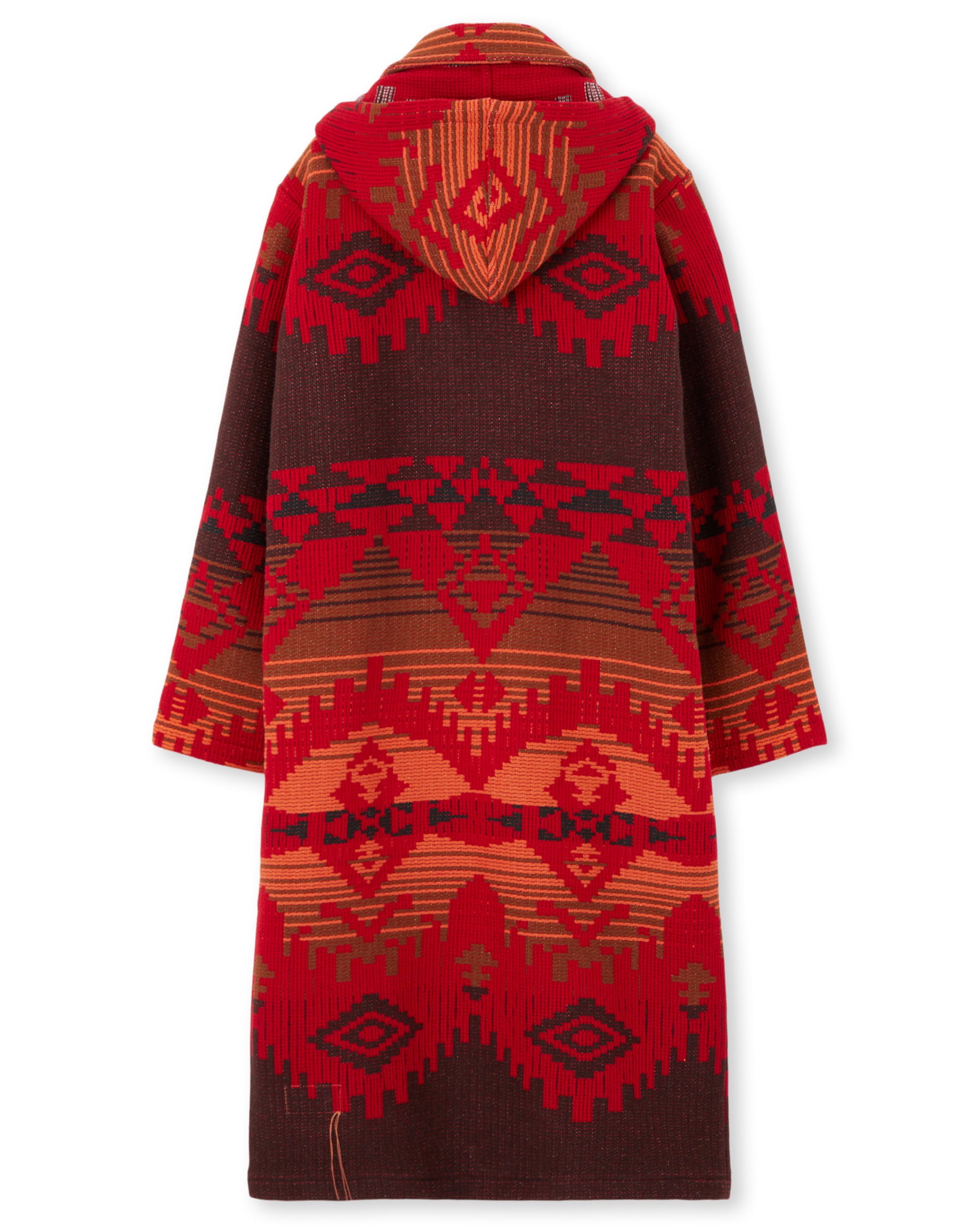 Flick Cappotto In Lana Jacquard