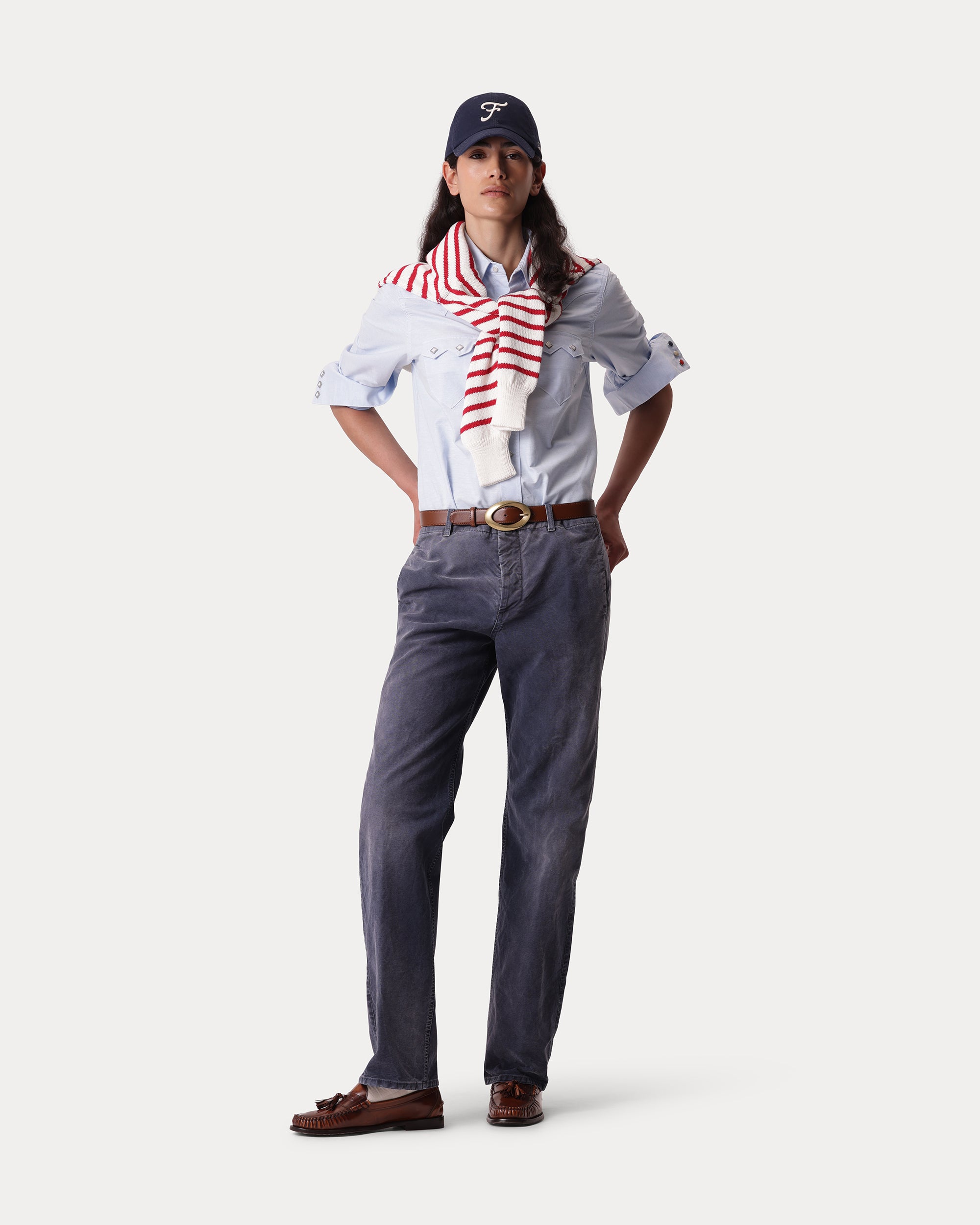 Hudson Texas Shirt in Japan Oxford