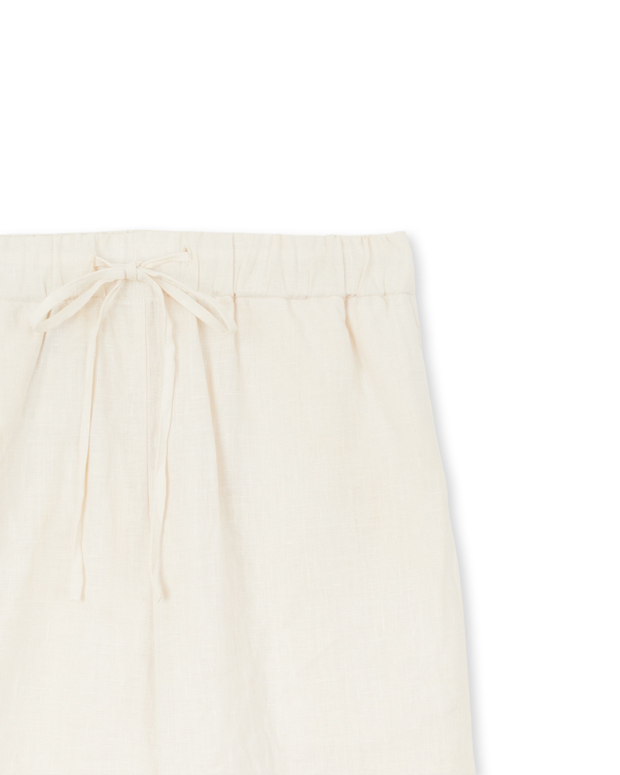 Jaleh Pantaloni Con Coulisse In Lino