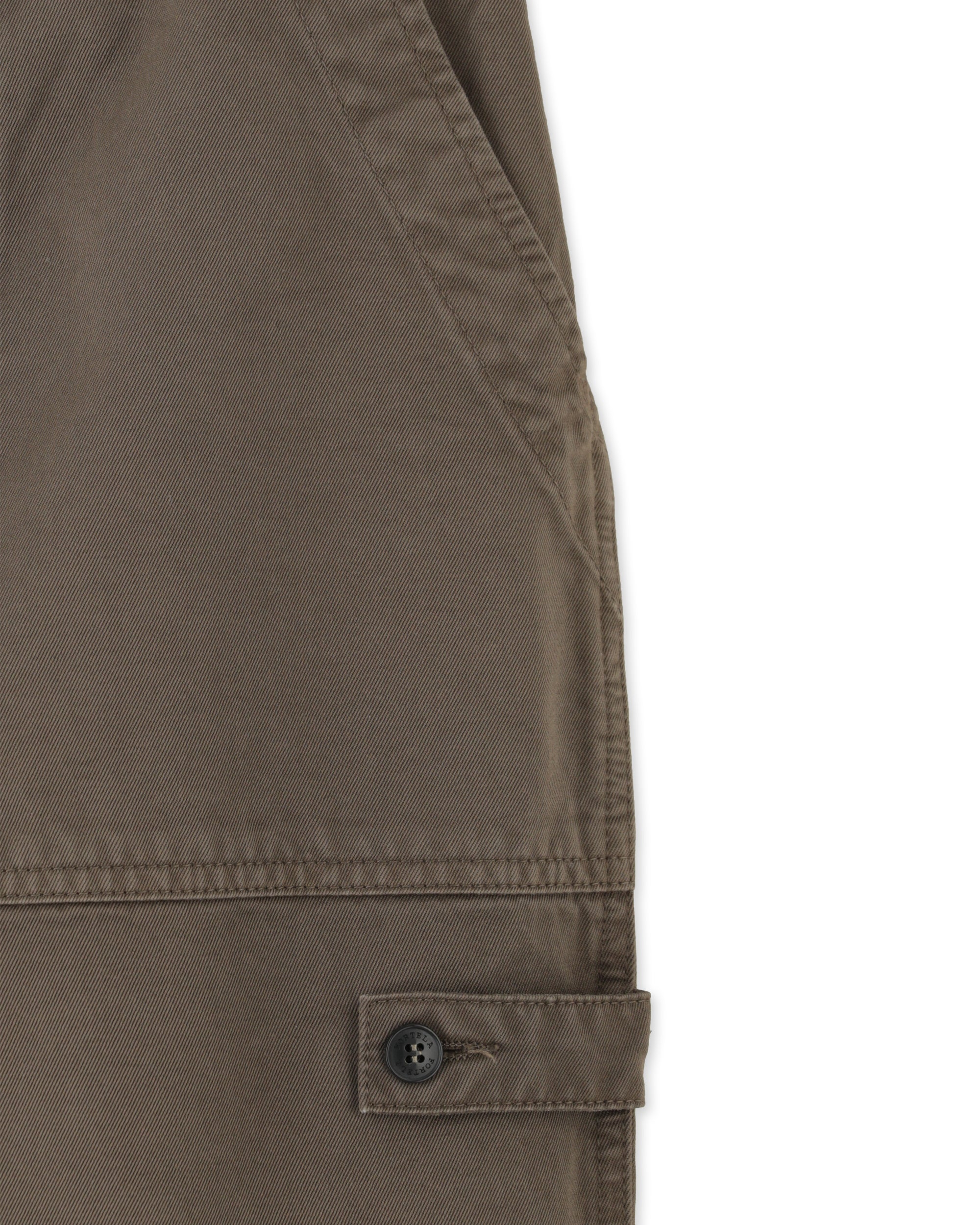 Jerryt Pantaloni Fatigue In Gabardine