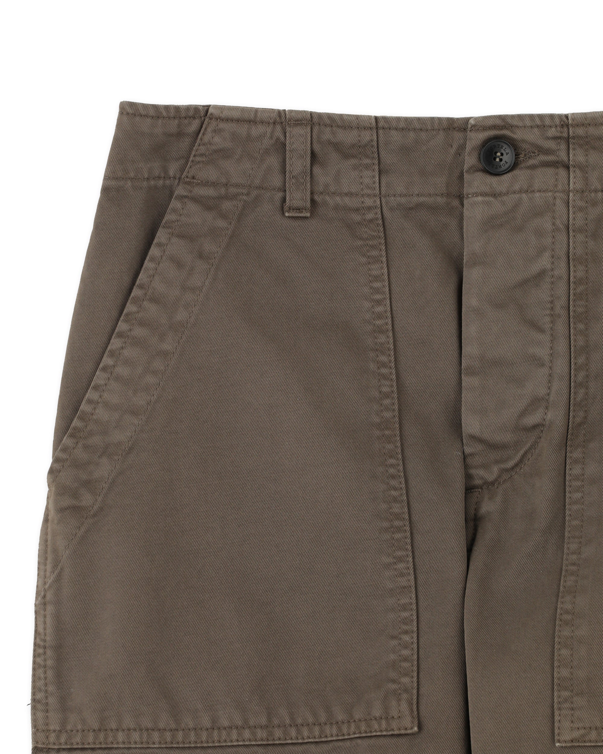 Jerryt Pantaloni Fatigue In Gabardine