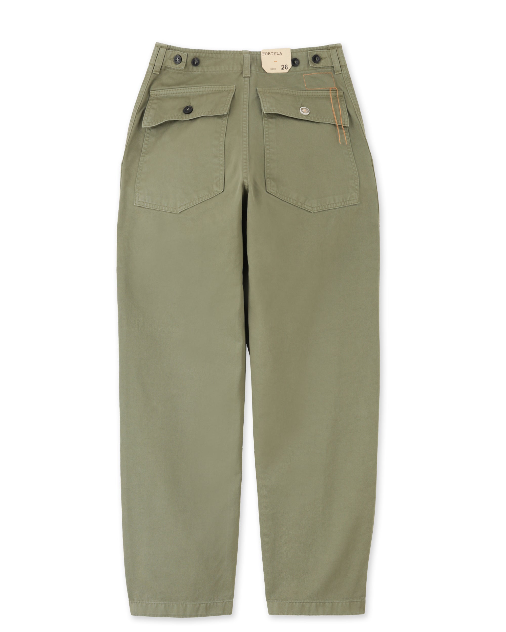 Jerryt Pantaloni Fatigue In Gabardine