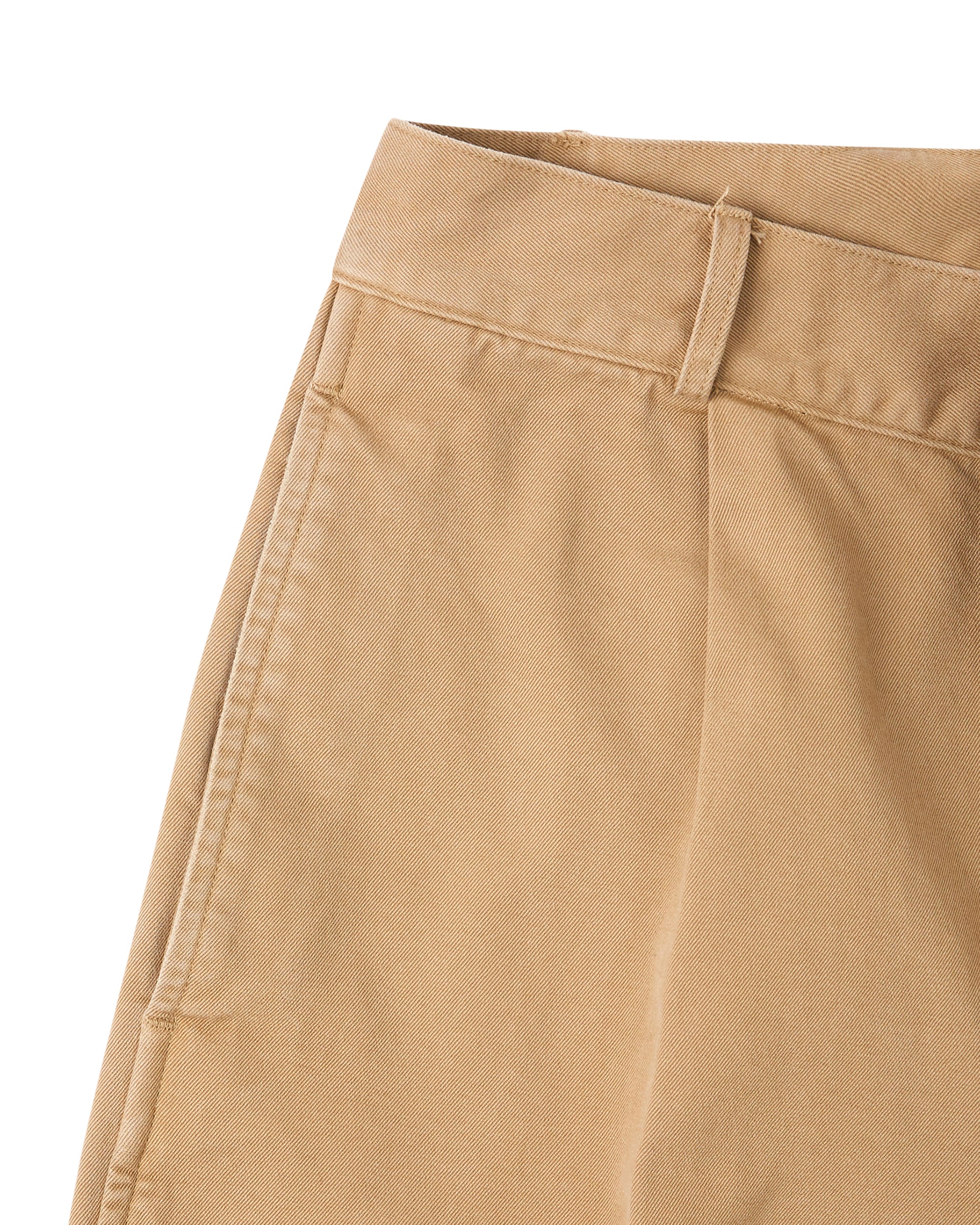 Jillian Bermuda in Canvas di Cotone Con Pences