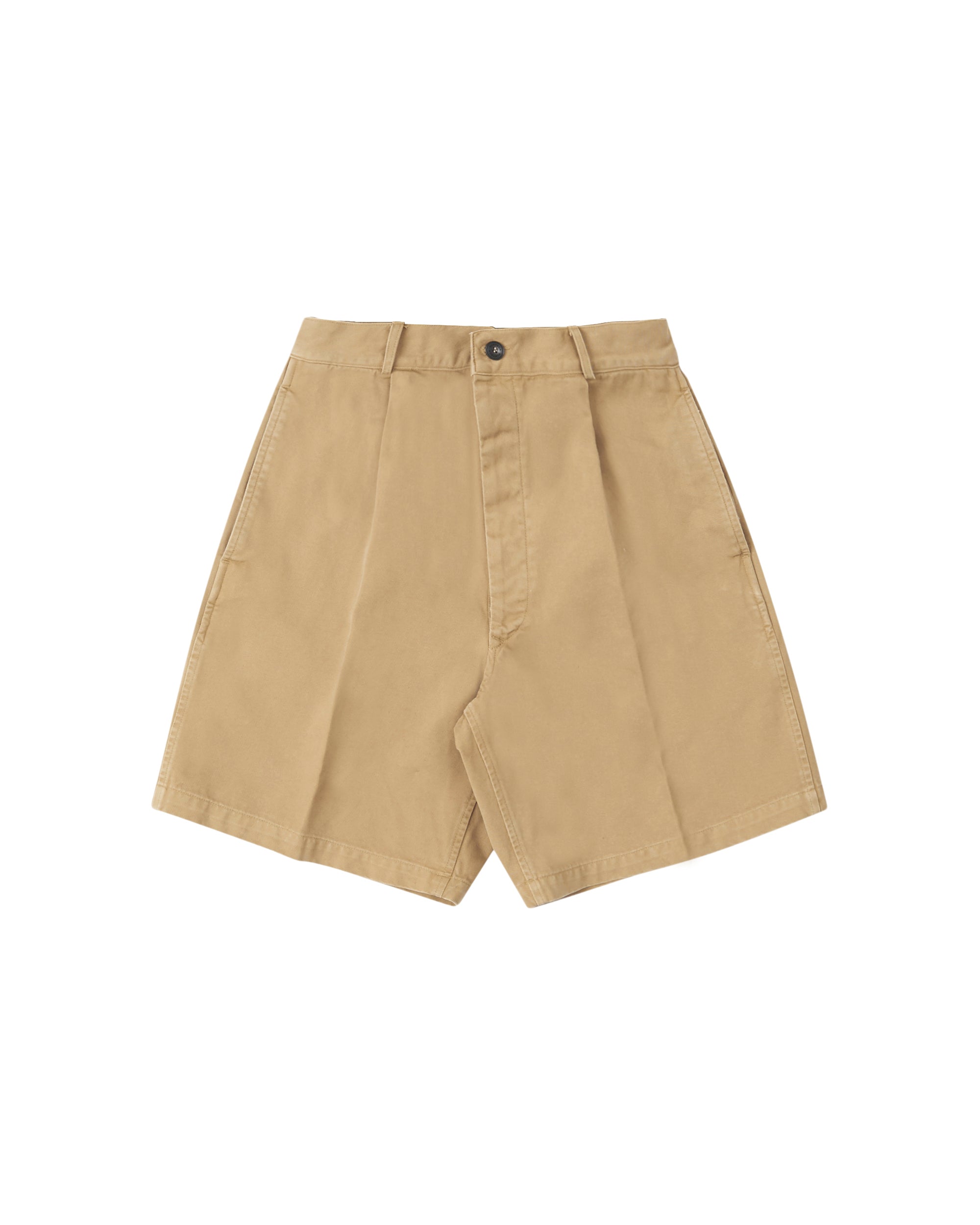 Jillian Bermuda in Canvas di Cotone Con Pences