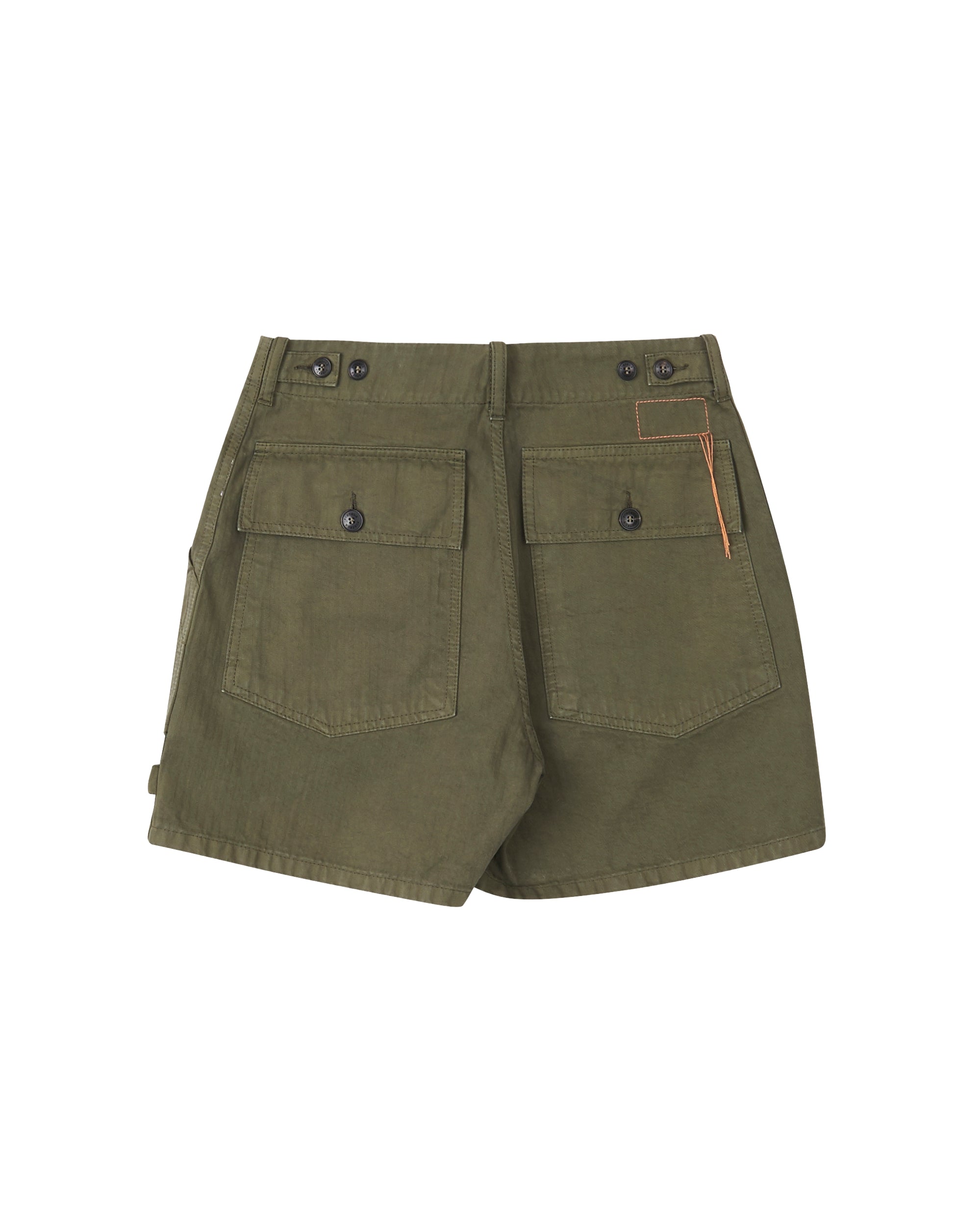 Jimt Shorts Fatigue In Herringbone Di Cotone