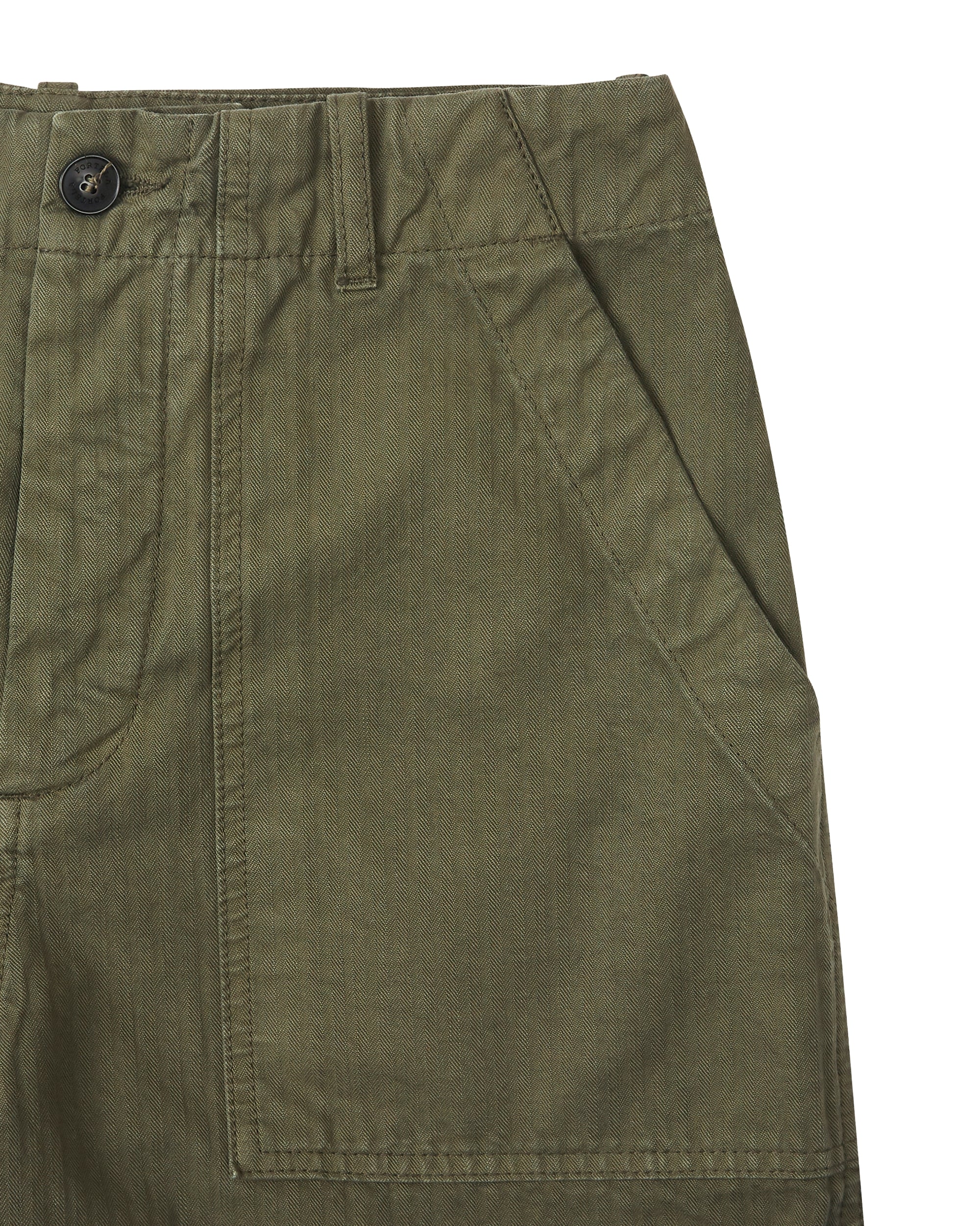 Jimt Shorts Fatigue In Herringbone Di Cotone
