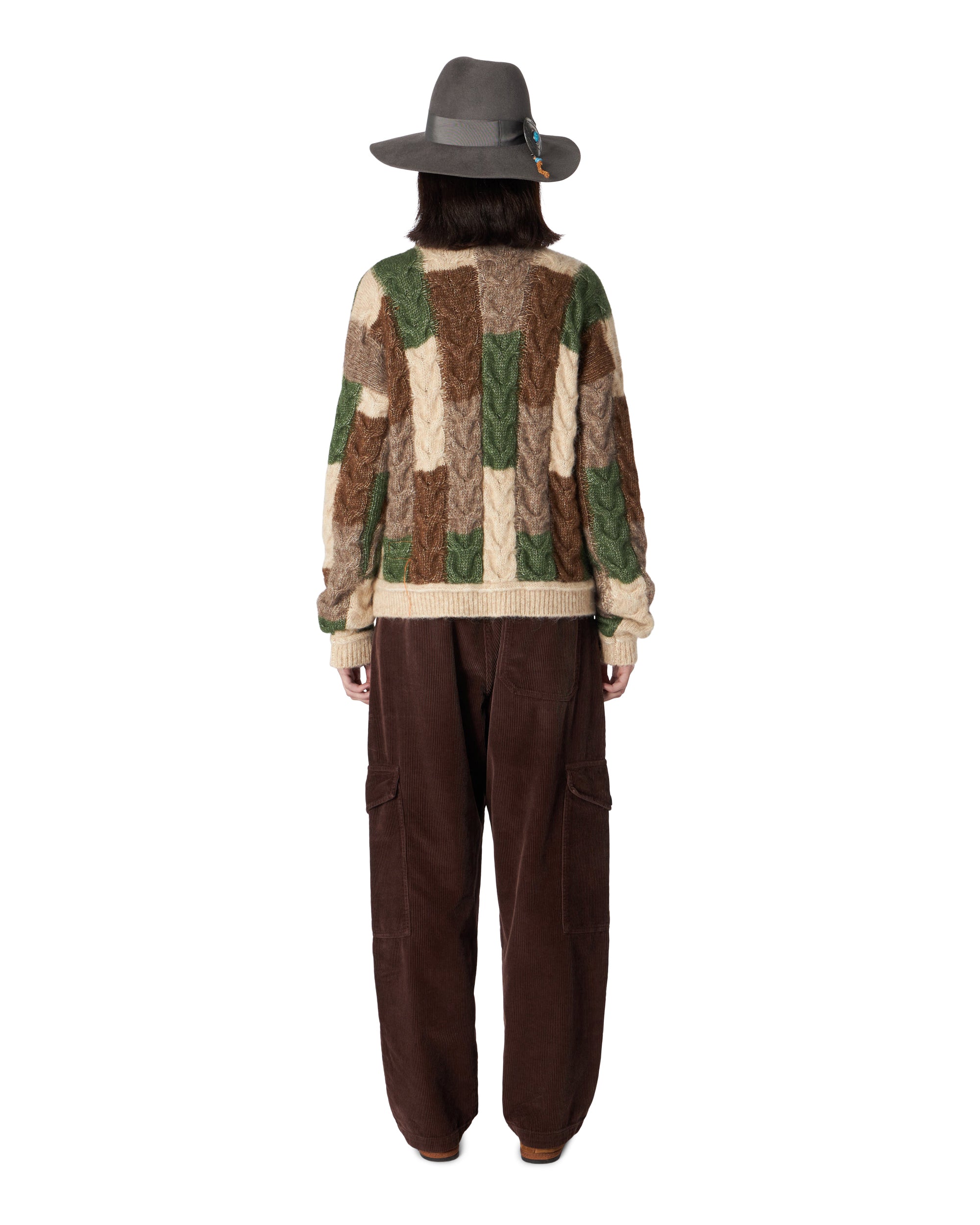 Letitia Sweater Crewneck Patchwork