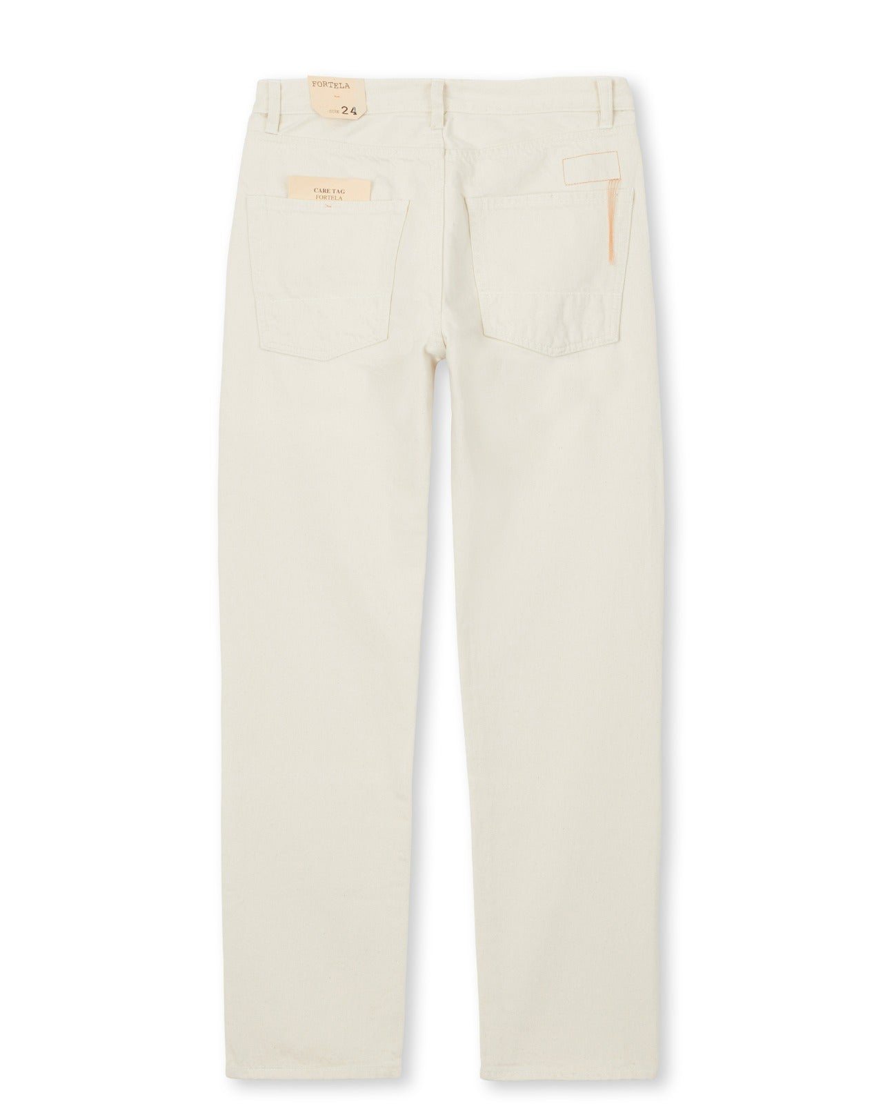 966 John Japan Denim Selvedge 5-pocket Ecrù