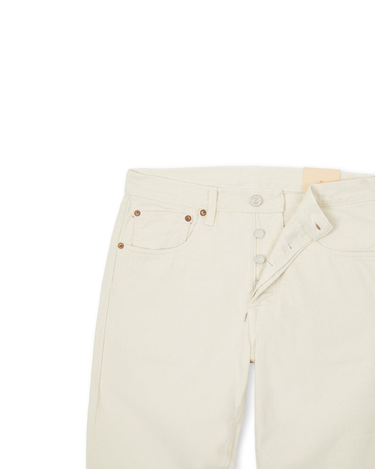 966 John Japan Denim Selvedge 5-pocket Ecrù