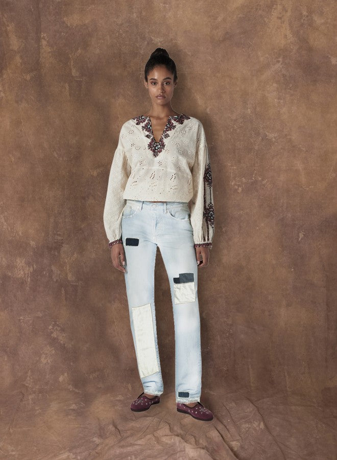 965 John Japan Denim Selvedge 5-pocket Regular Fit Custom Wash