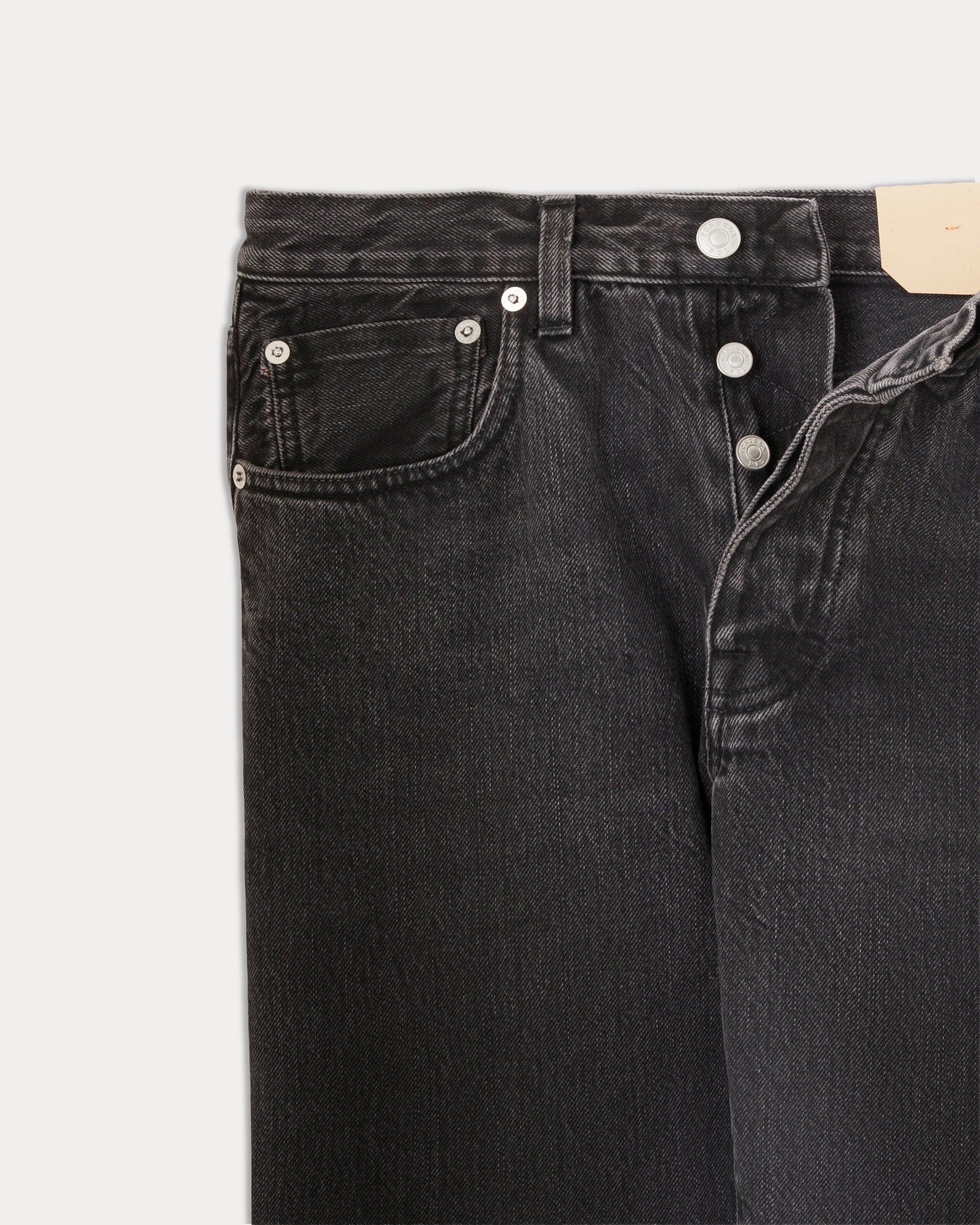 965 John Japan Denim Cimosato 5 Tasche Regular Fit Grey